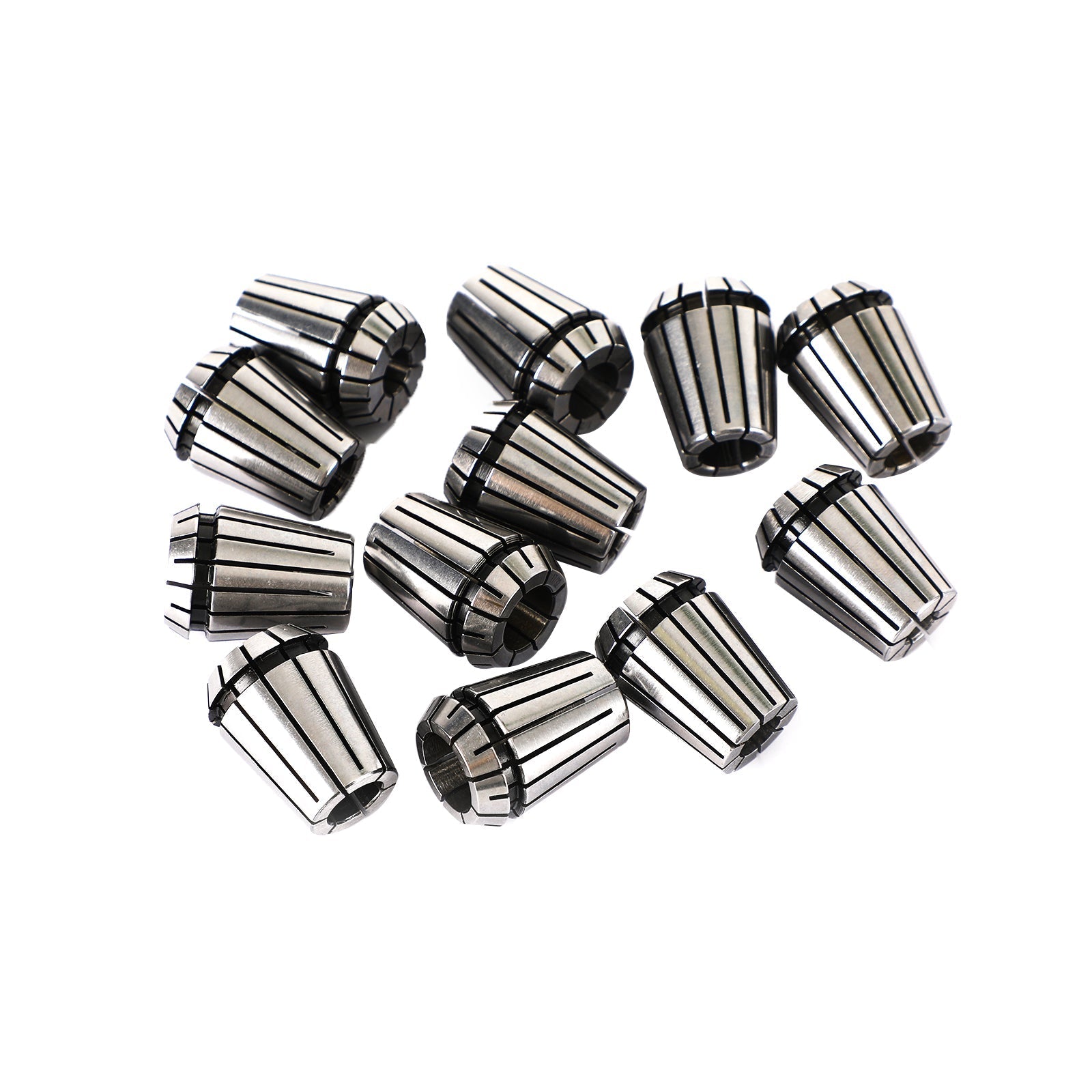 12 pièces ER25 pince à ressort 1/8 "-5/8" pour outil de tour de fraisage CNC