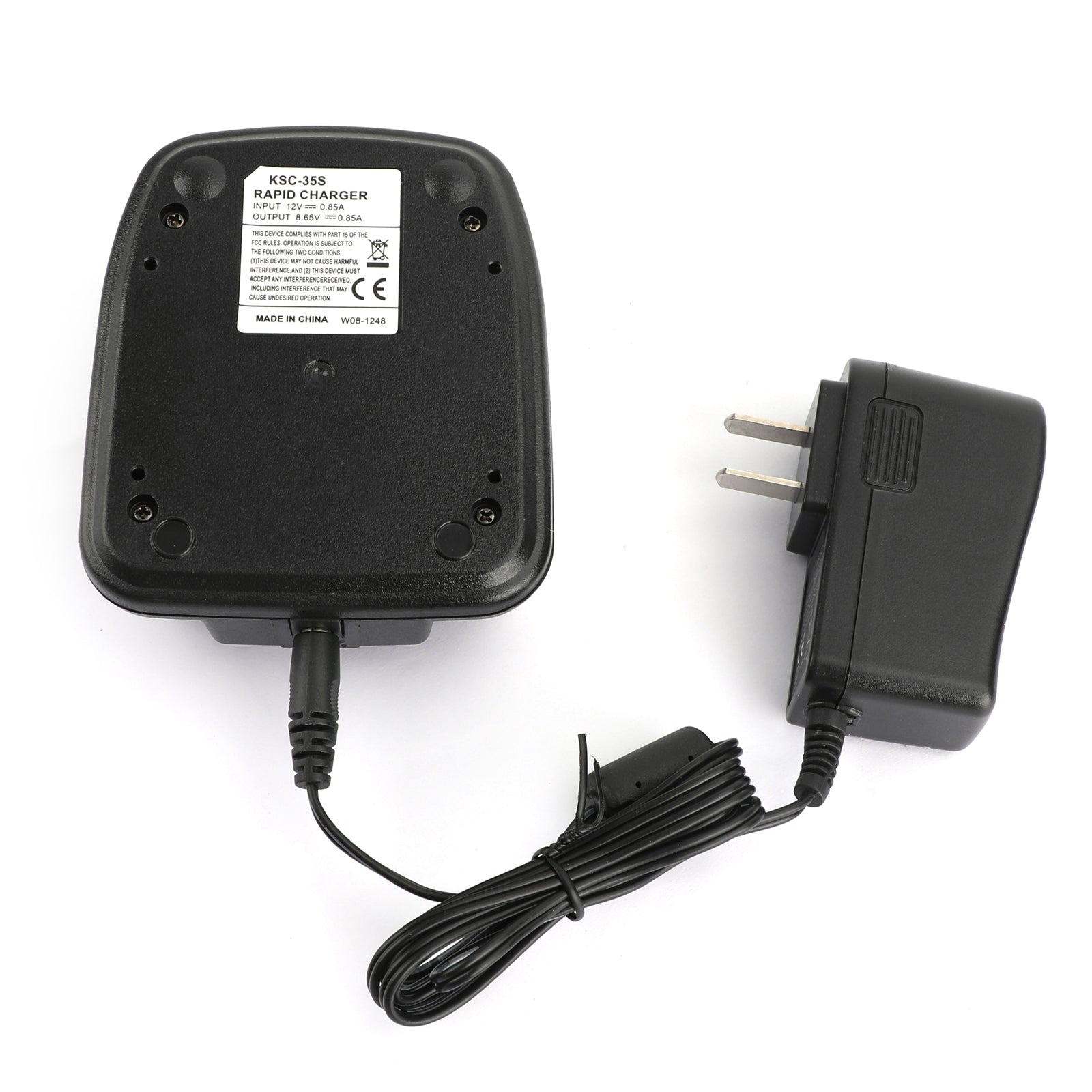 Chargeur rapide de bureau KSC-35S pour Kenwood KNB-45L TK3400 TK2400 TK2402 TK2300