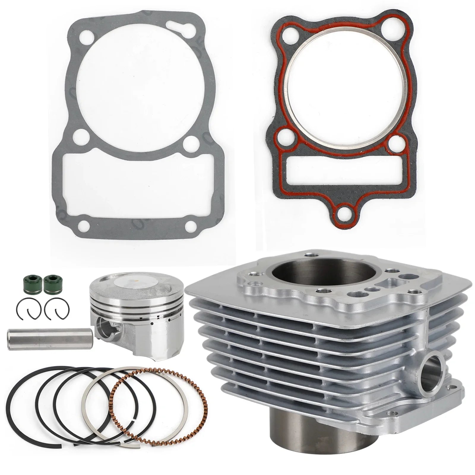 Kit cylindre CG250 refroidi par air pour Zongshen 250cc ATV Dirt Bike Roketa Coolster générique