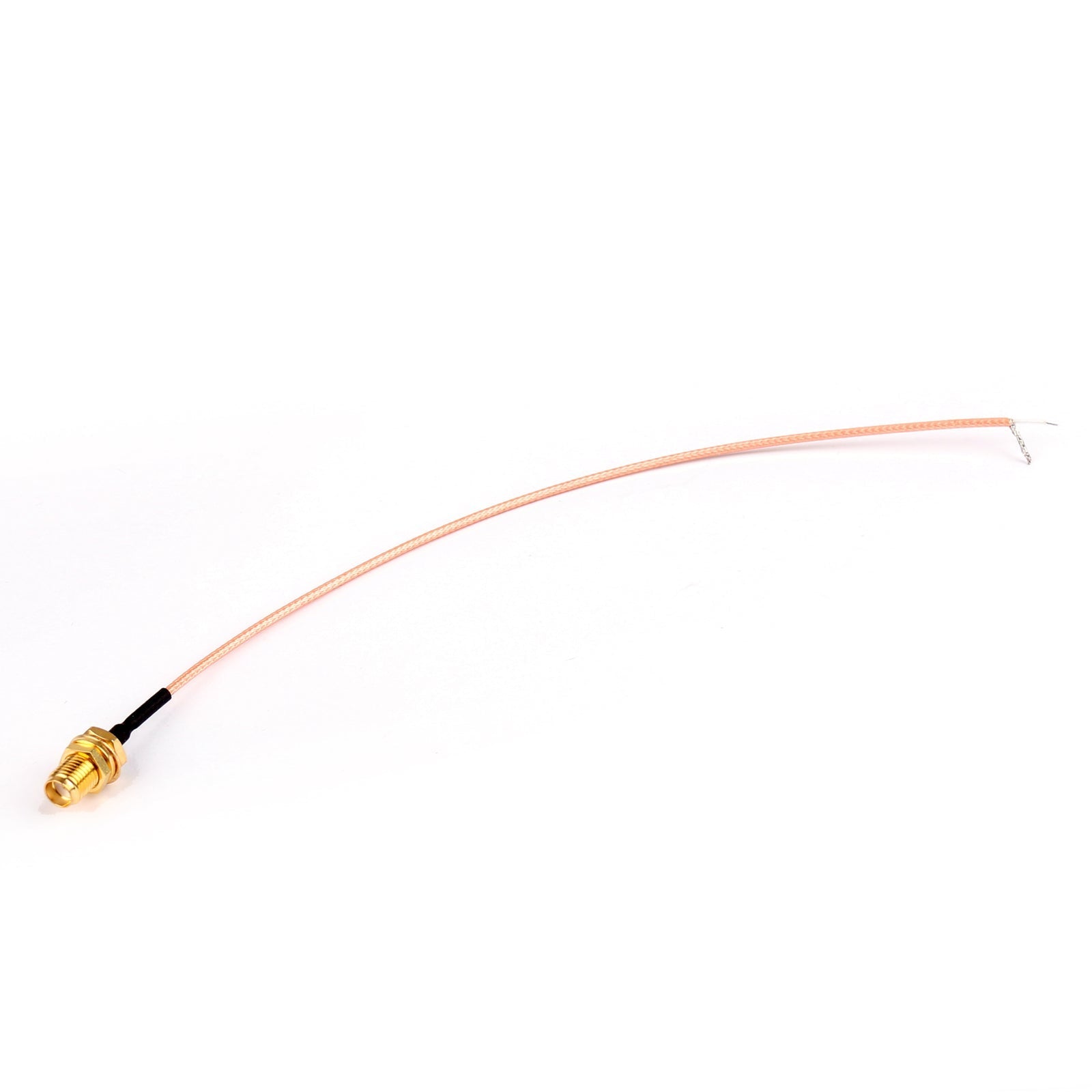 Cable flexible de soldadura RG178 SMA hembra a PCB para WIFI inalámbrico de baja pérdida de EE. UU. 20CM