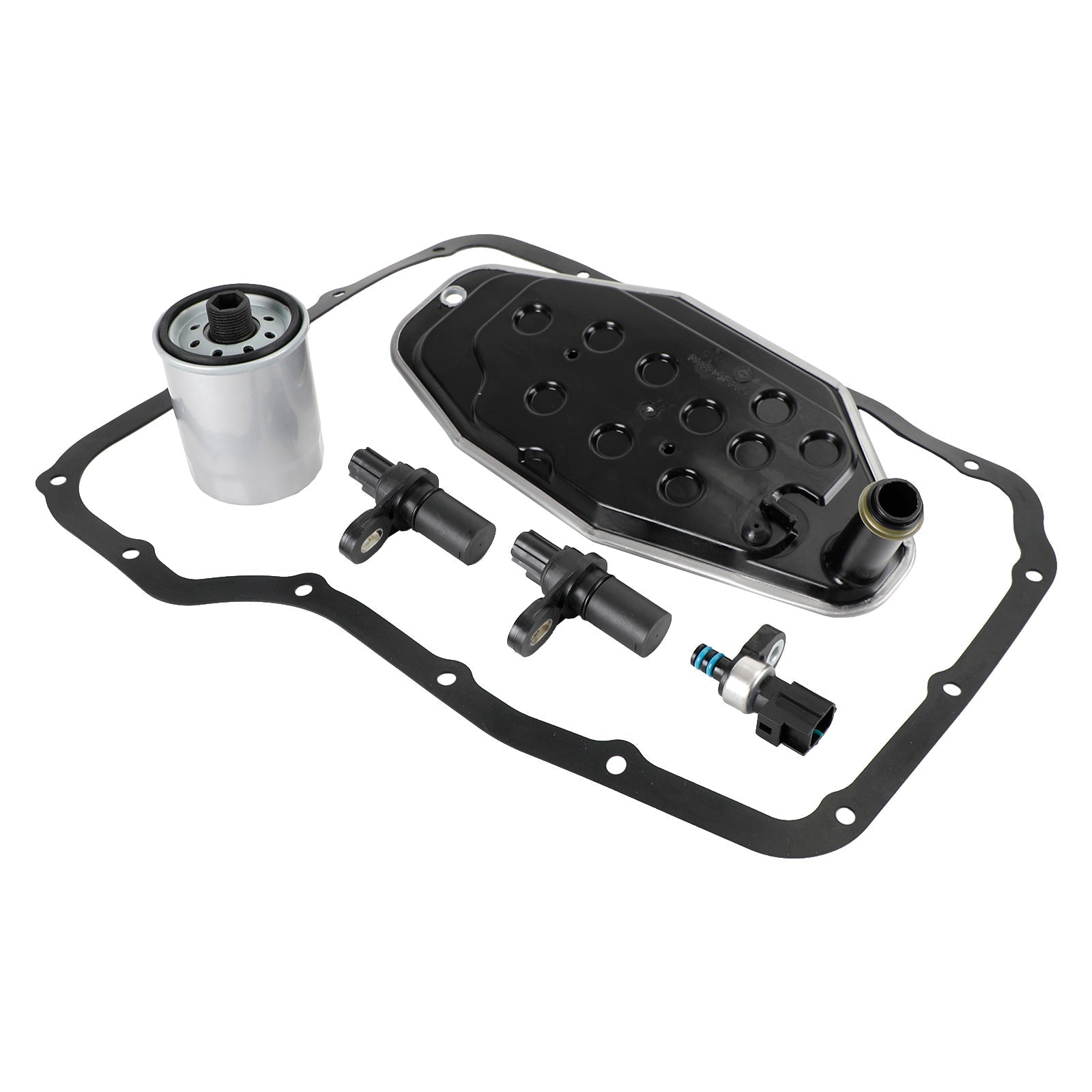 2002-2007 Jeep Liberty 45RFE 545RFE 68RFE Conjunto de sensor de transmisión con kit de filtro 4WD Pan Junta