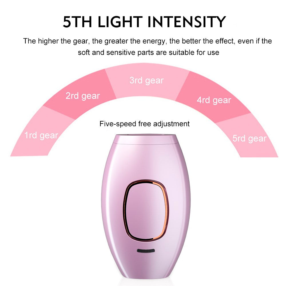 IPL Laser Hair Remover Handheld Home Hair Removal System Pain Free 500000 Flash Générique