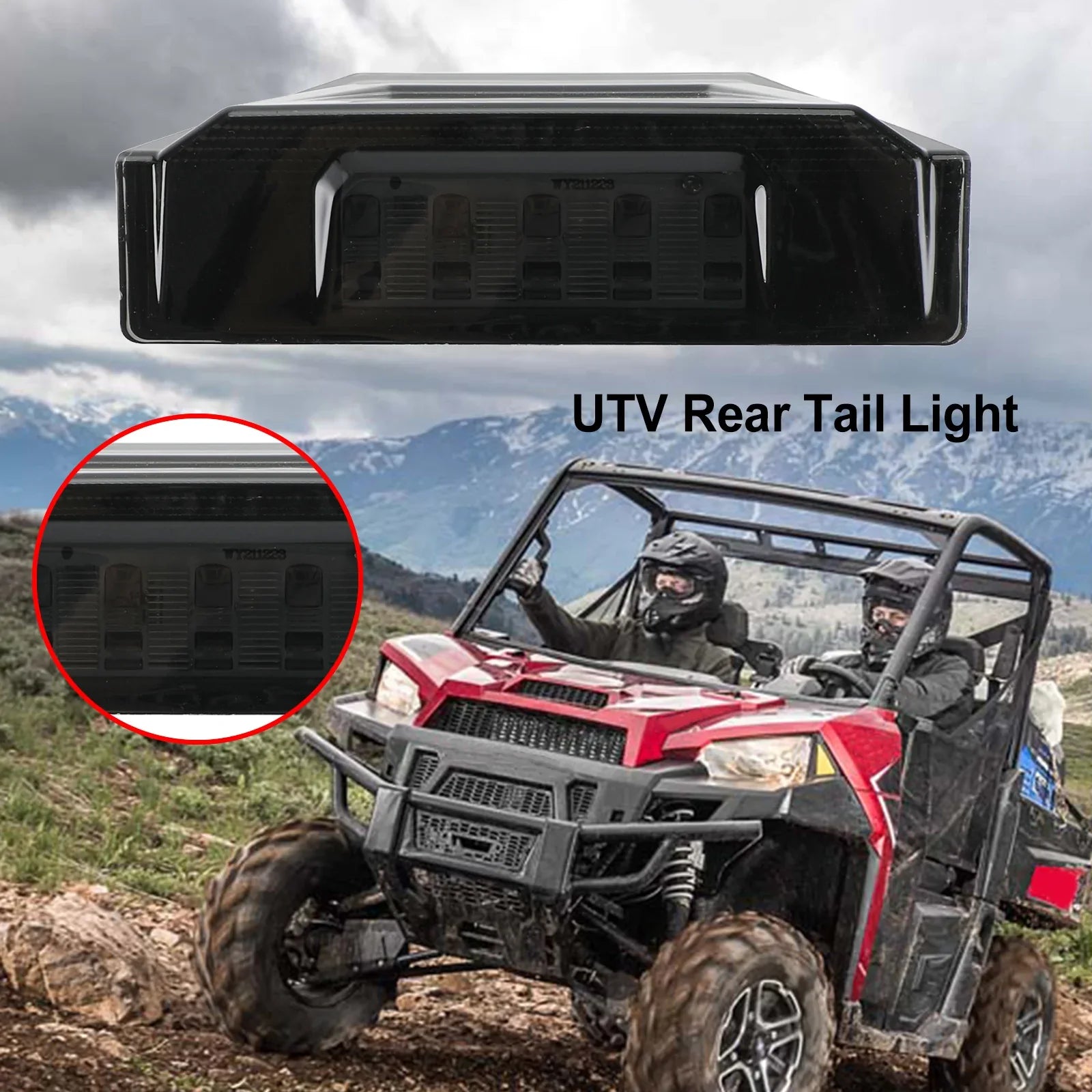 2412774 UTV zadnja luč za Polaris Ranger Crew 570 xp 900 General 2013-2020 Generic
