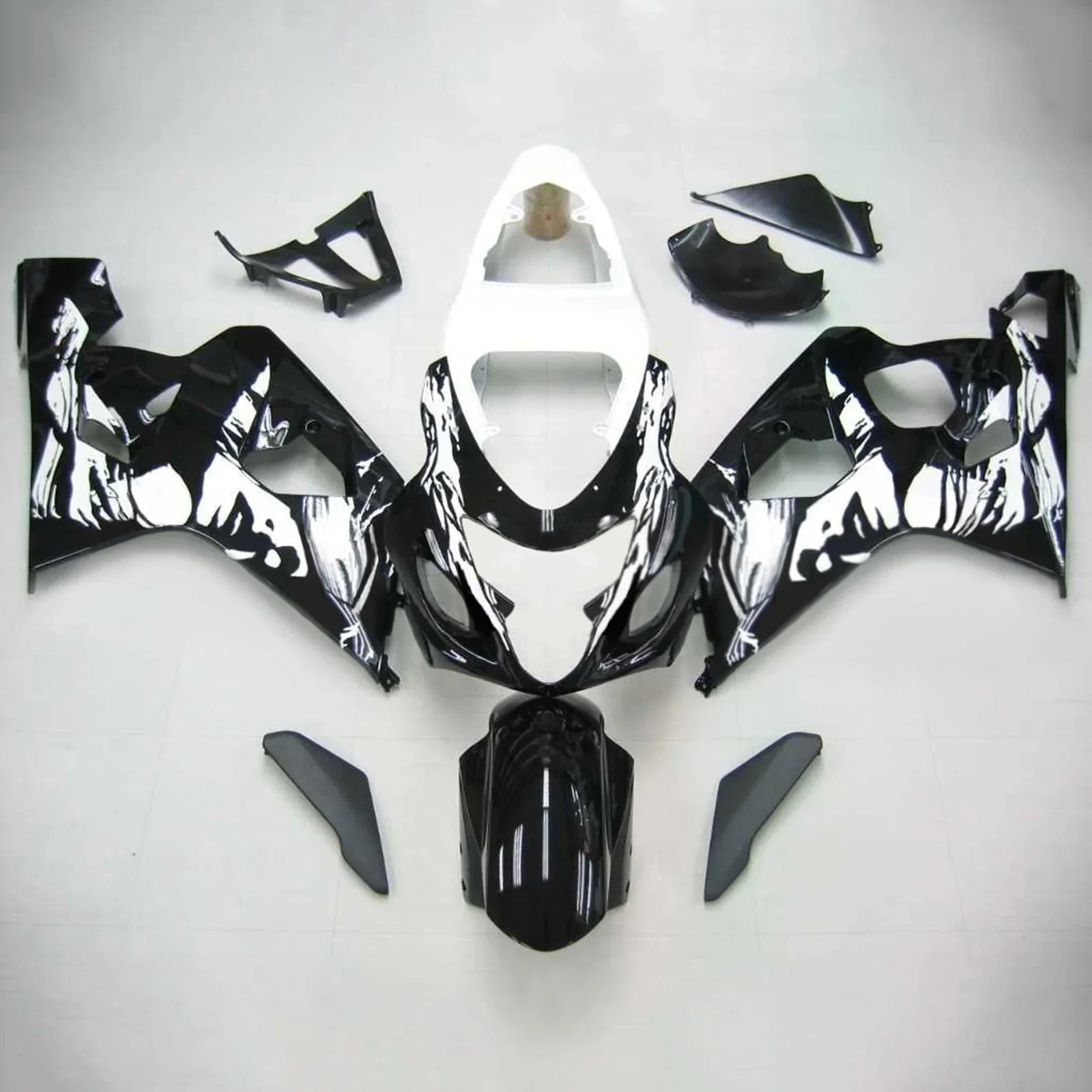 Amotopart Suzuki GSXR 600/750 2004-2005 Kit Carenado Plastico ABS Carroceria