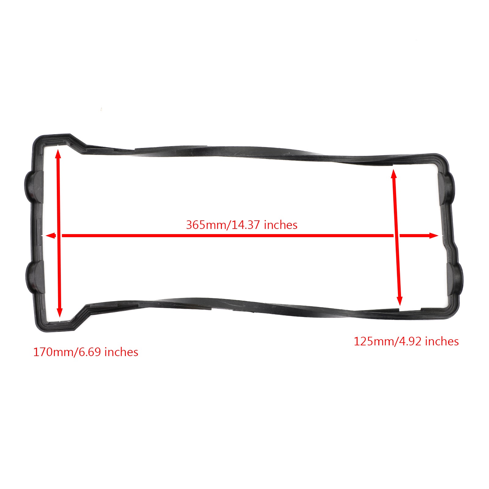 Junta protectora de culata para Kawasaki Ninja ZX-10R 2004-2010 NOS.11061-0223 Genérico