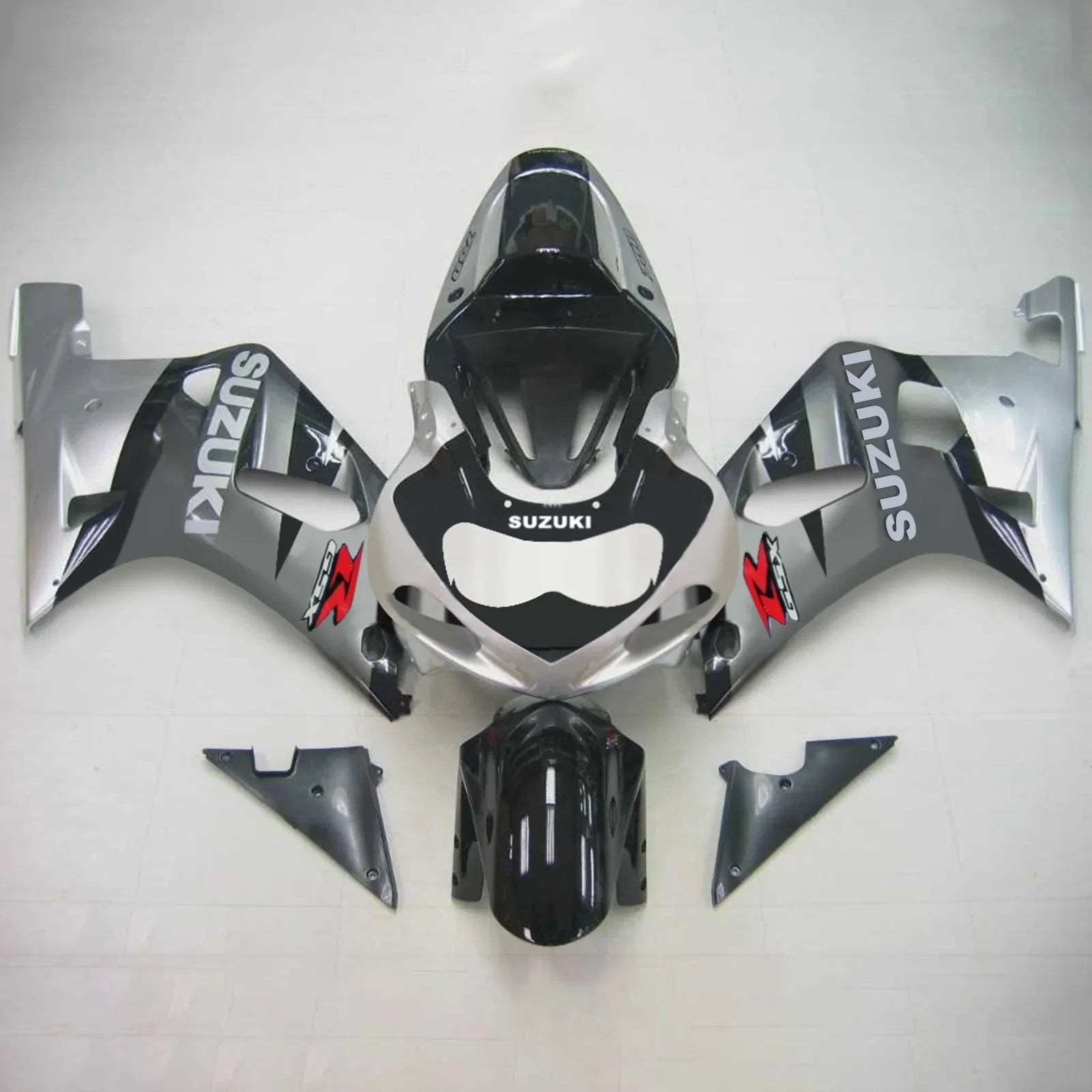 Amotopart Suzuki GSXR750 2001-2003 Kit Carenado Plastico ABS Carroceria