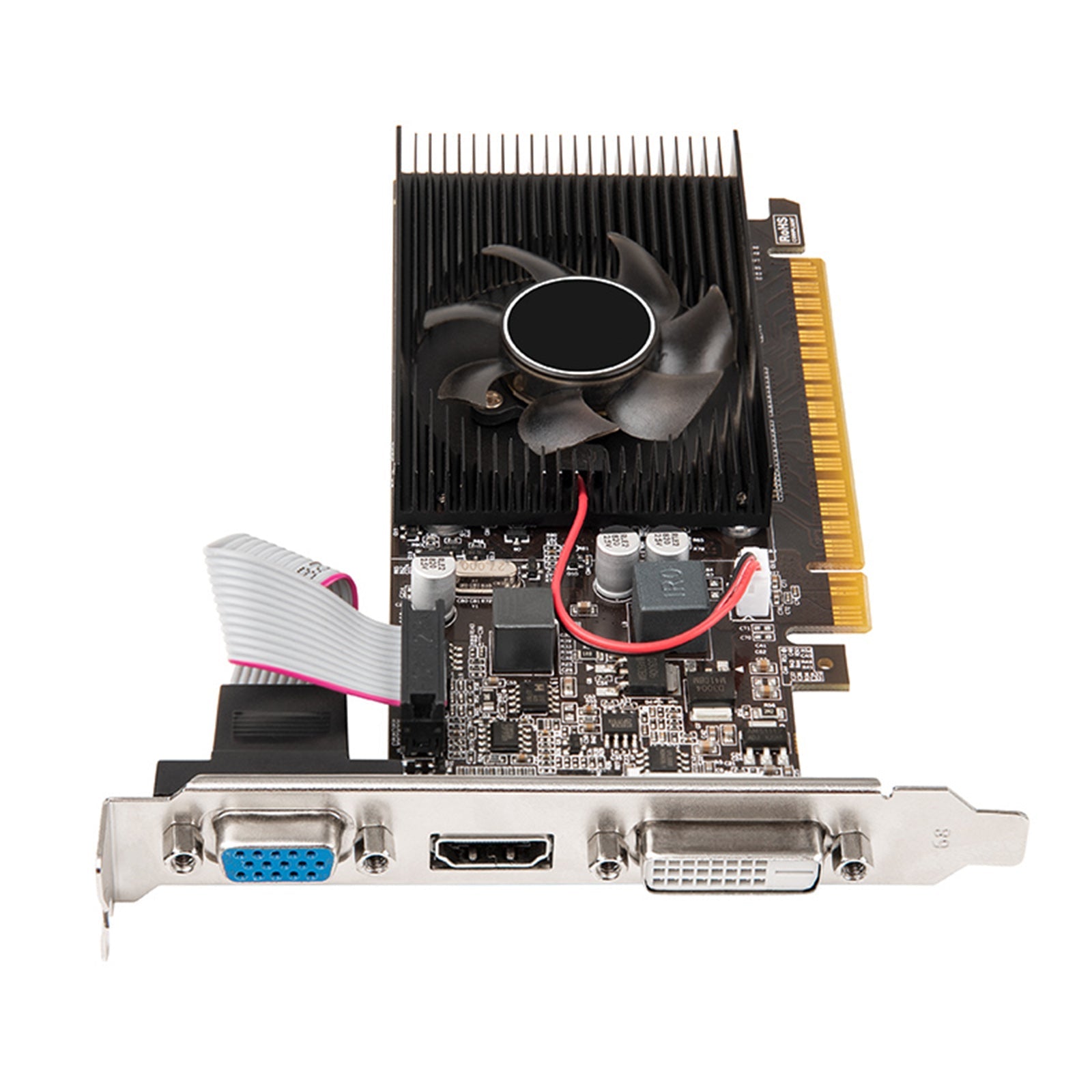 GT610 2GB gráficos discretos chasis pequeño memoria DDR3 VGA computadora de escritorio