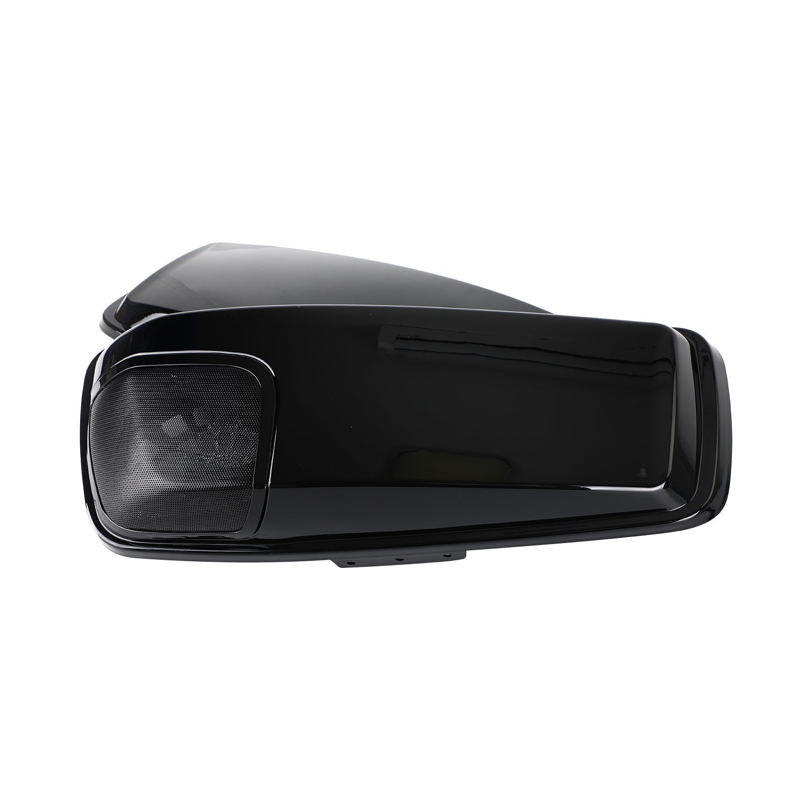 5 x 7 cubiertas de altavoces de color negro intenso para bolsa de viaje genérica Street Glide CVO 2014-2020