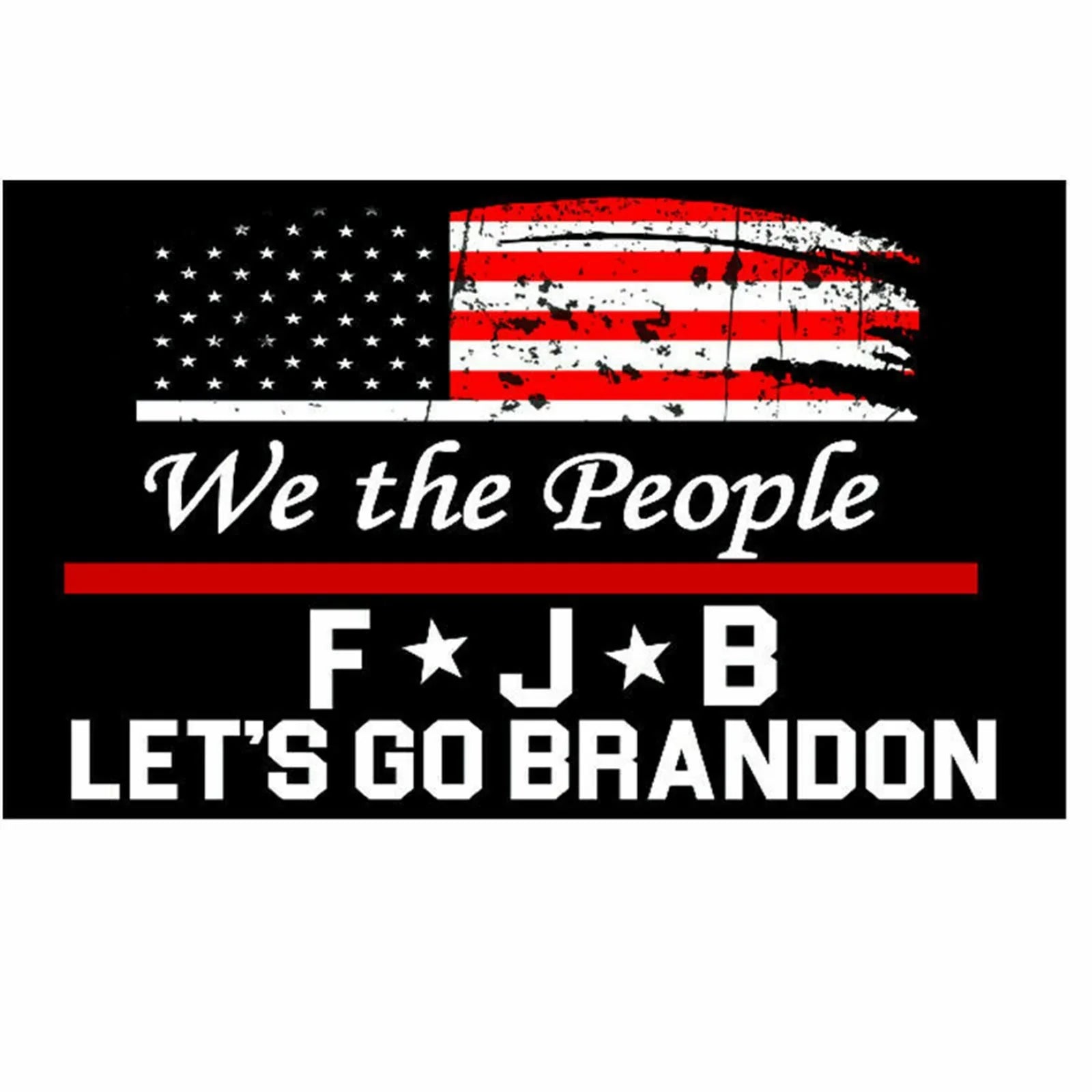 Let's Go Brandon Flag 3x5ft Divertente FJB Anti Joe Biden 2021 Garden House Yard Flag