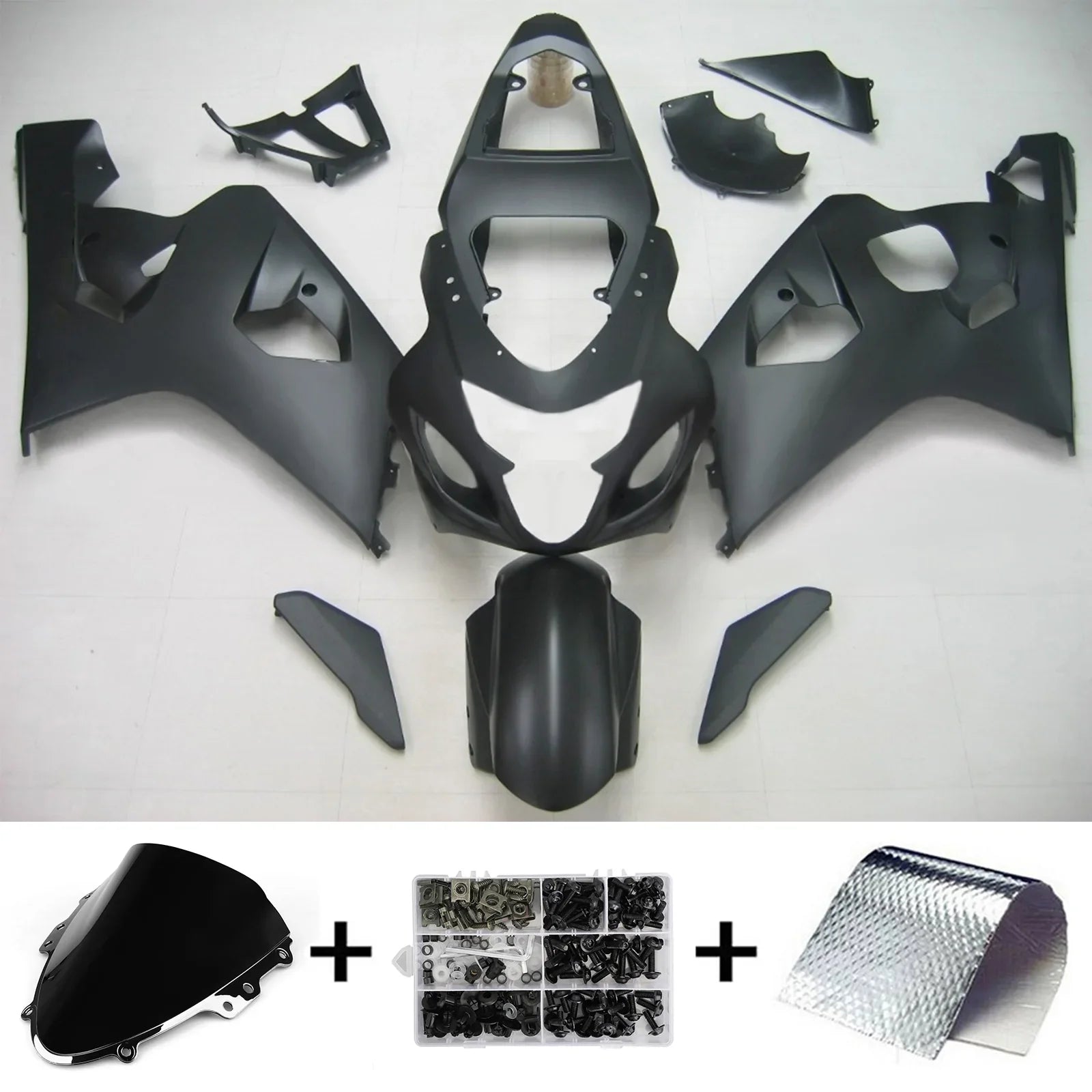 Amotopart Suzuki GSXR 600/750 2004-2005 Kit Carenado Plastico ABS Carroceria