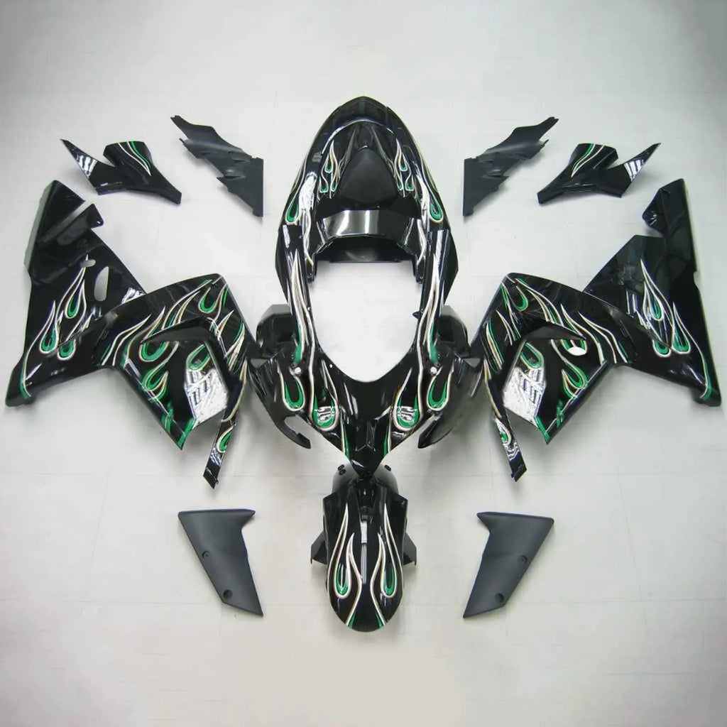 Amotopart Verkleidungsset für Kawasaki ZX10R 2004-2005 Generic