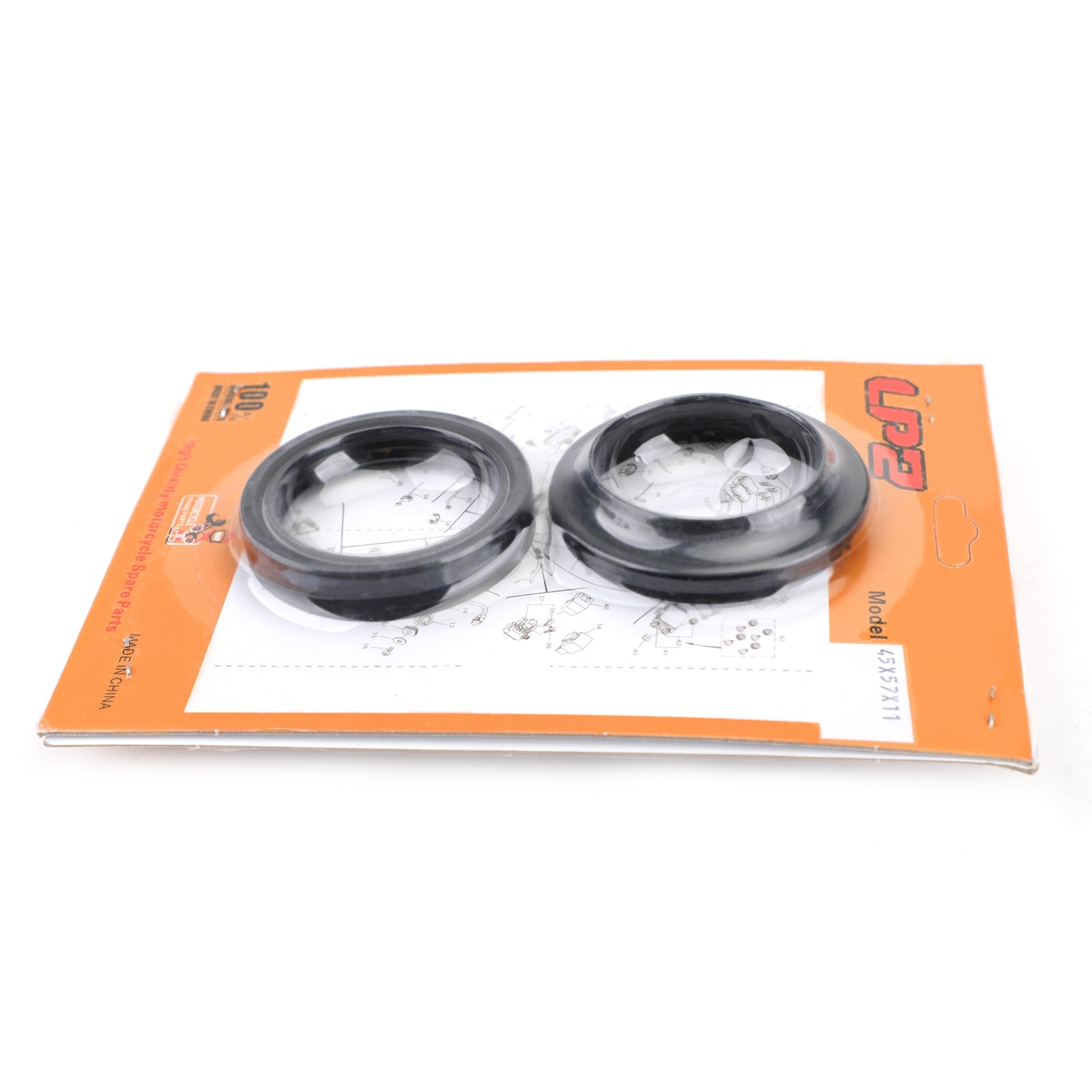 Kit de sello de polvo de sello de aceite de horquilla delantera para Honda GL1500 C CR500R CR250R CR125R 89-03 genérico