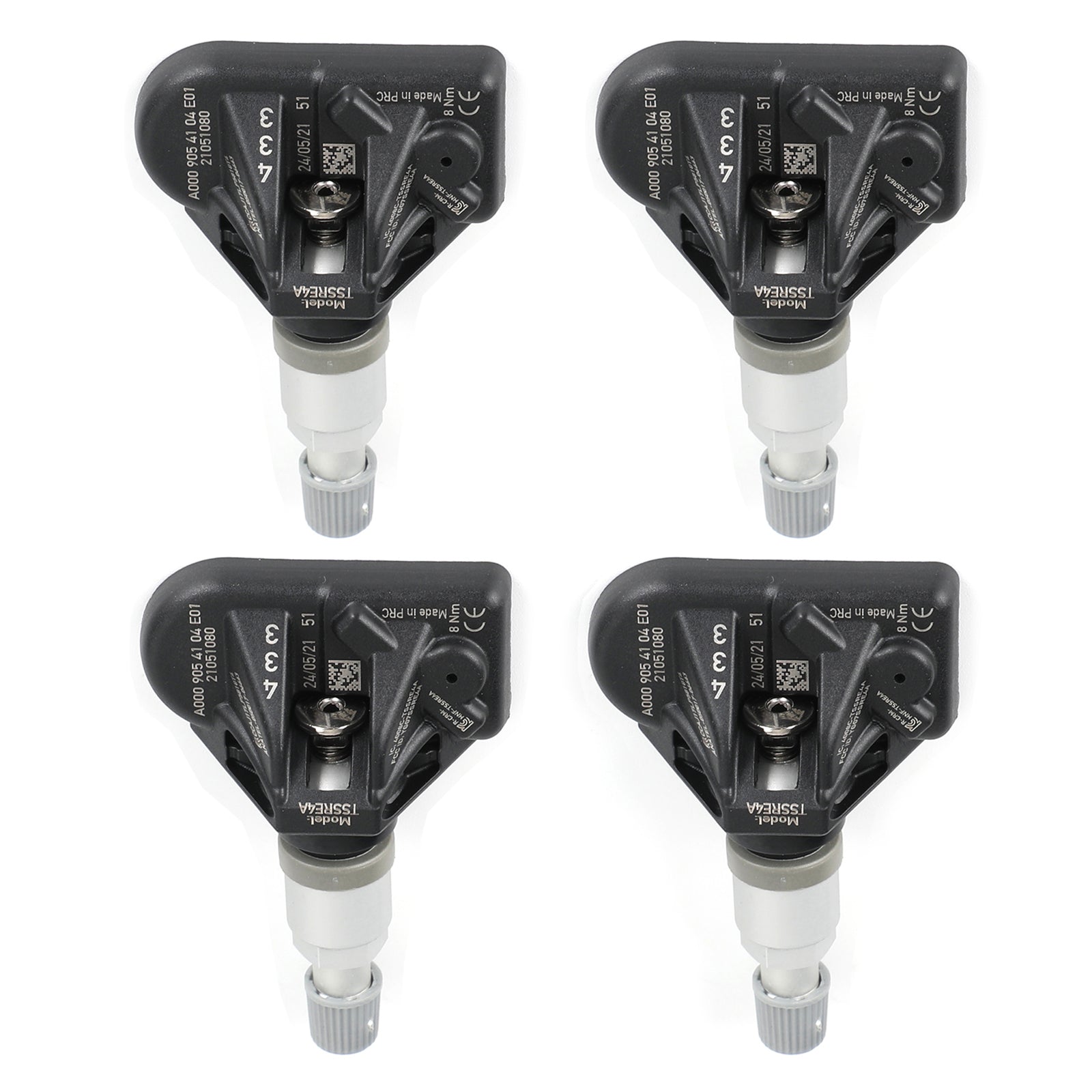 4x Capteur de Pression des Pneus TPMS A0009054104 Pour Mercedes-Benz W167 W177 Générique