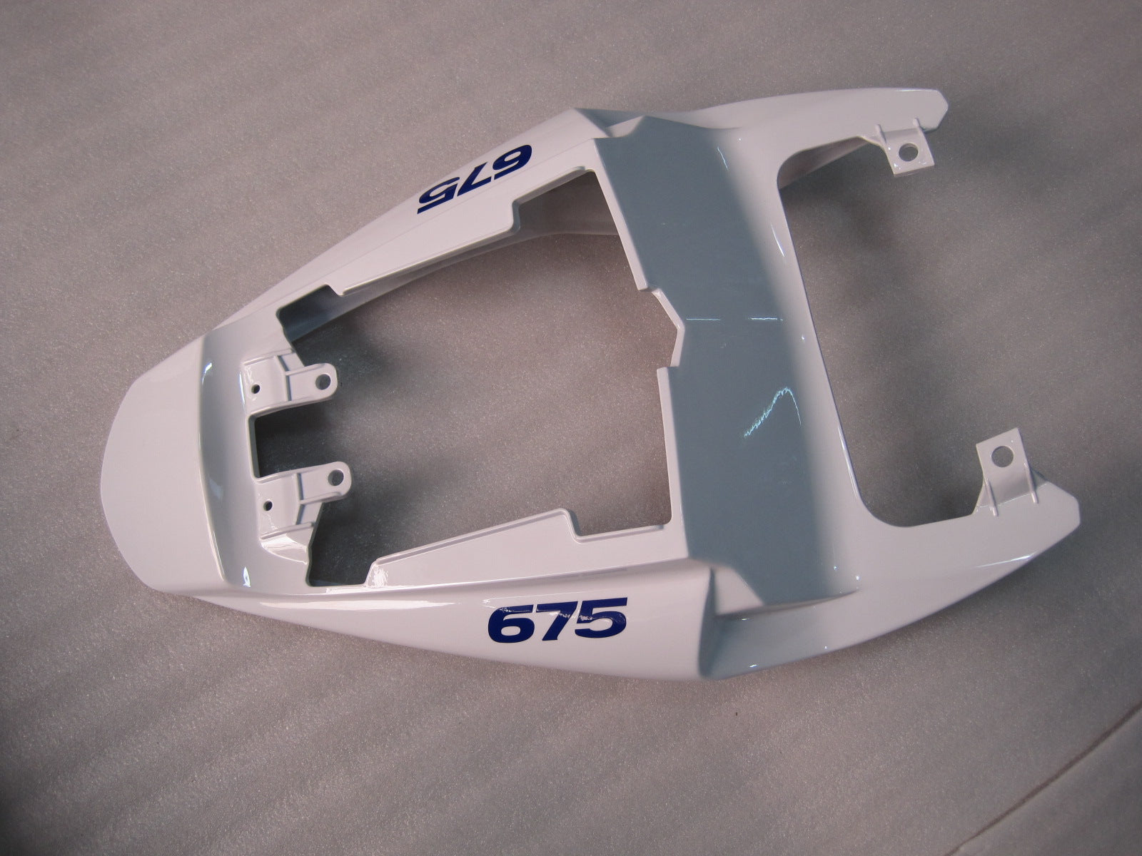 Fit For Triumph Daytona 675 2009-2012 White Blue Bodywork Fairing ABS Injection Molding