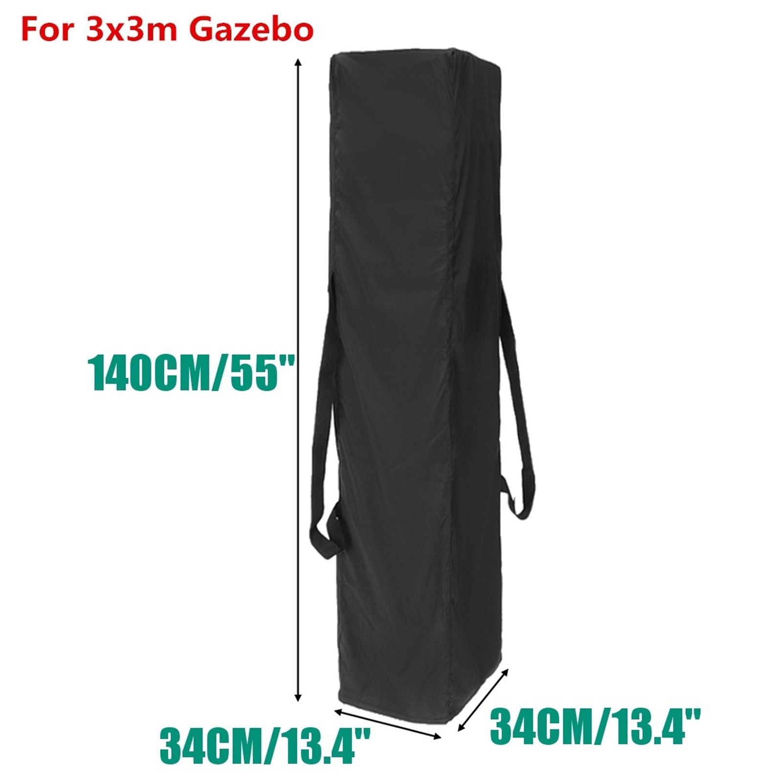 Gazebo impermeable Marquee Carry Bag Garden Poliéster 3 con 2 asas laterales