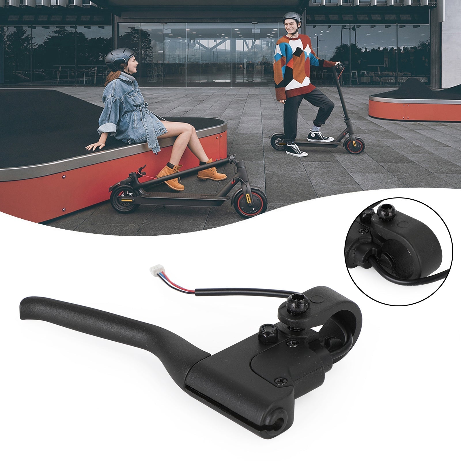 Scooter elettrico Maniglia Del Freno Leva Del Freno Per XiaoMi M365/ 1S/ Pro/ Pro2