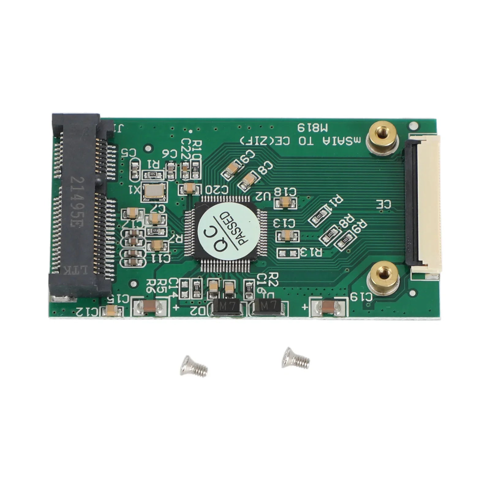 1.8 pouces Mini mSATA PCI-E SSD HDD vers 40pin ZIF CE Câble Adaptateur Carte