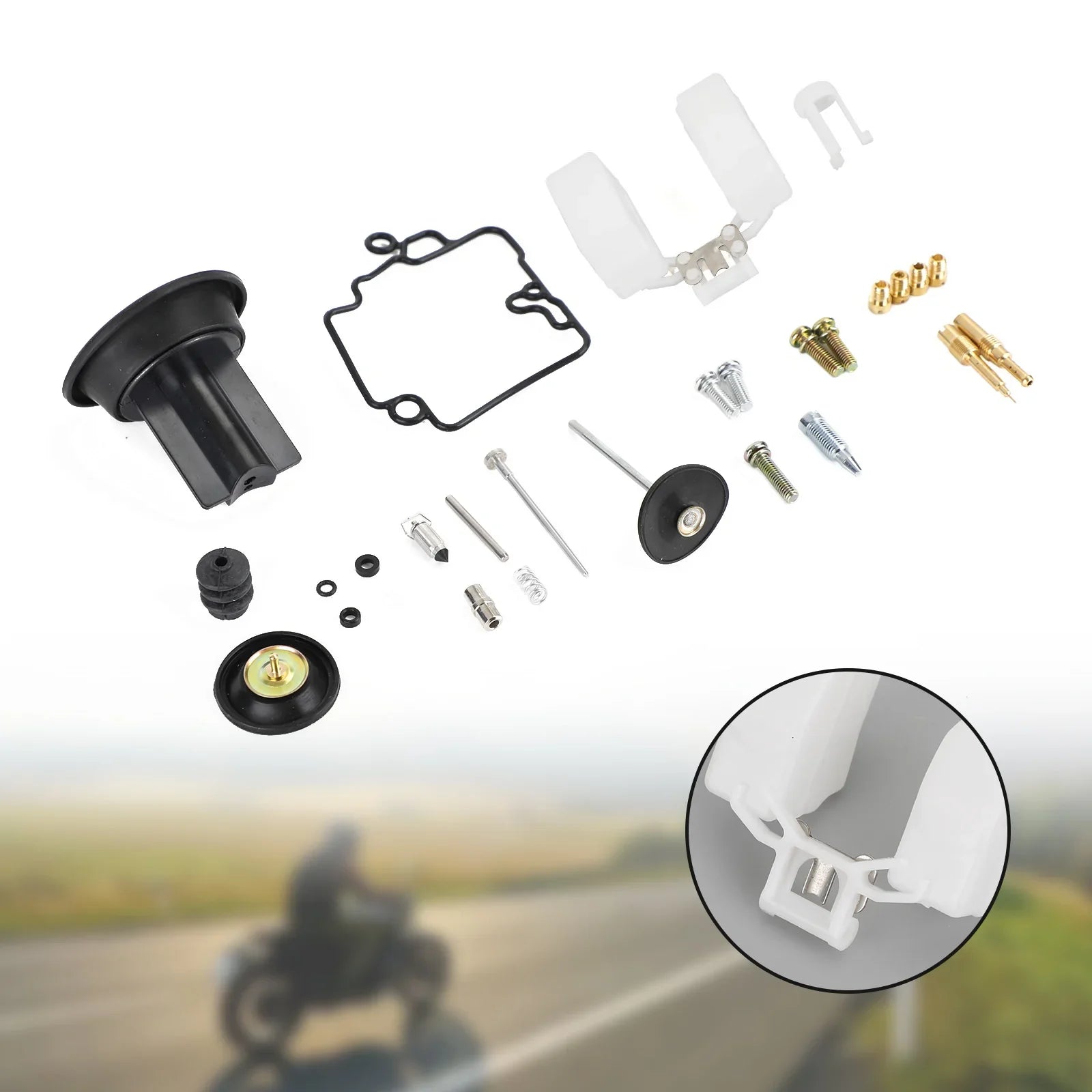 Carburateur Carb Rebuild Kit pompe d'accélération pour KT CVK24 Scooter Racing Generic