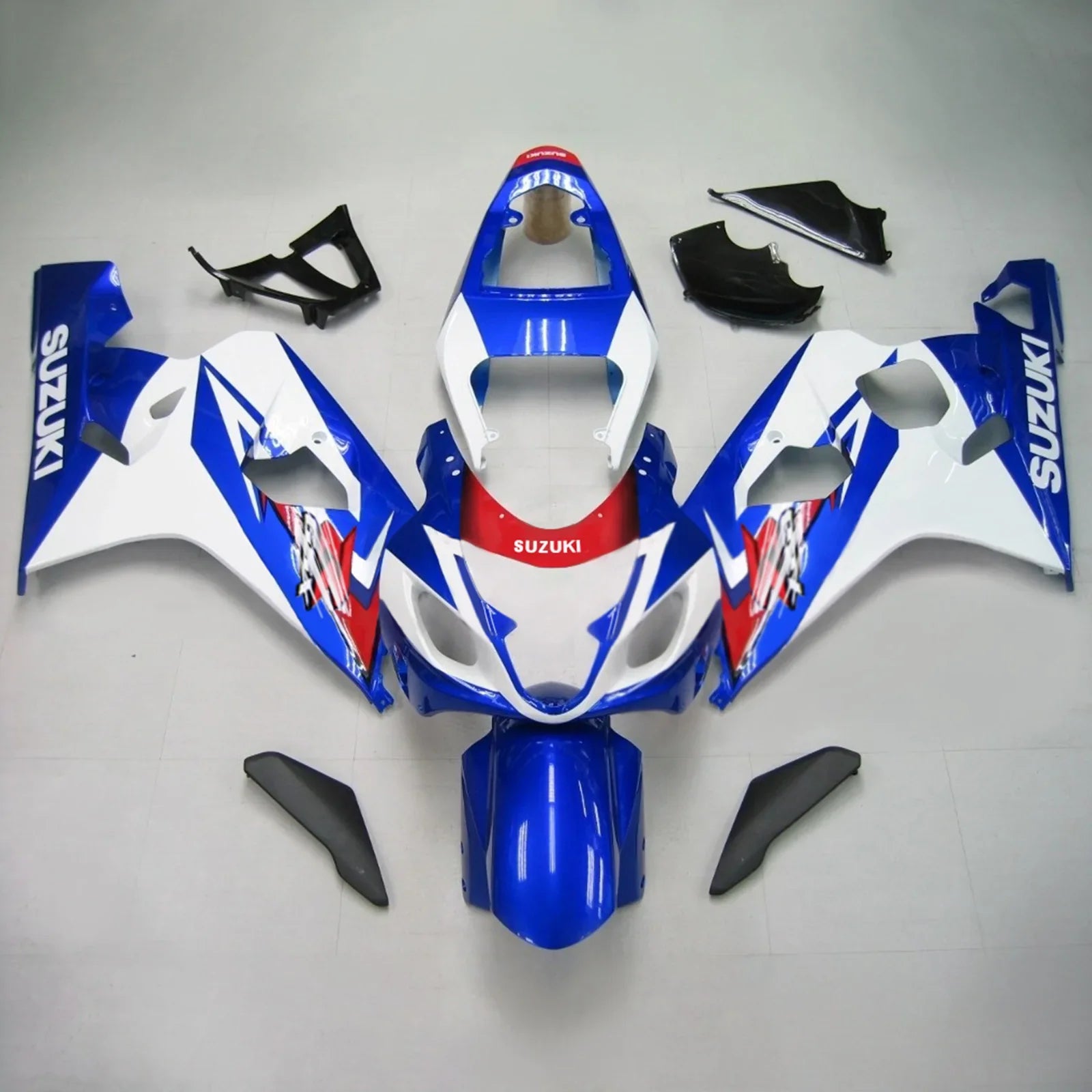 Amotopart Suzuki GSXR 600/750 2004-2005 Kit Carenatura Plastica ABS per Carrozzeria