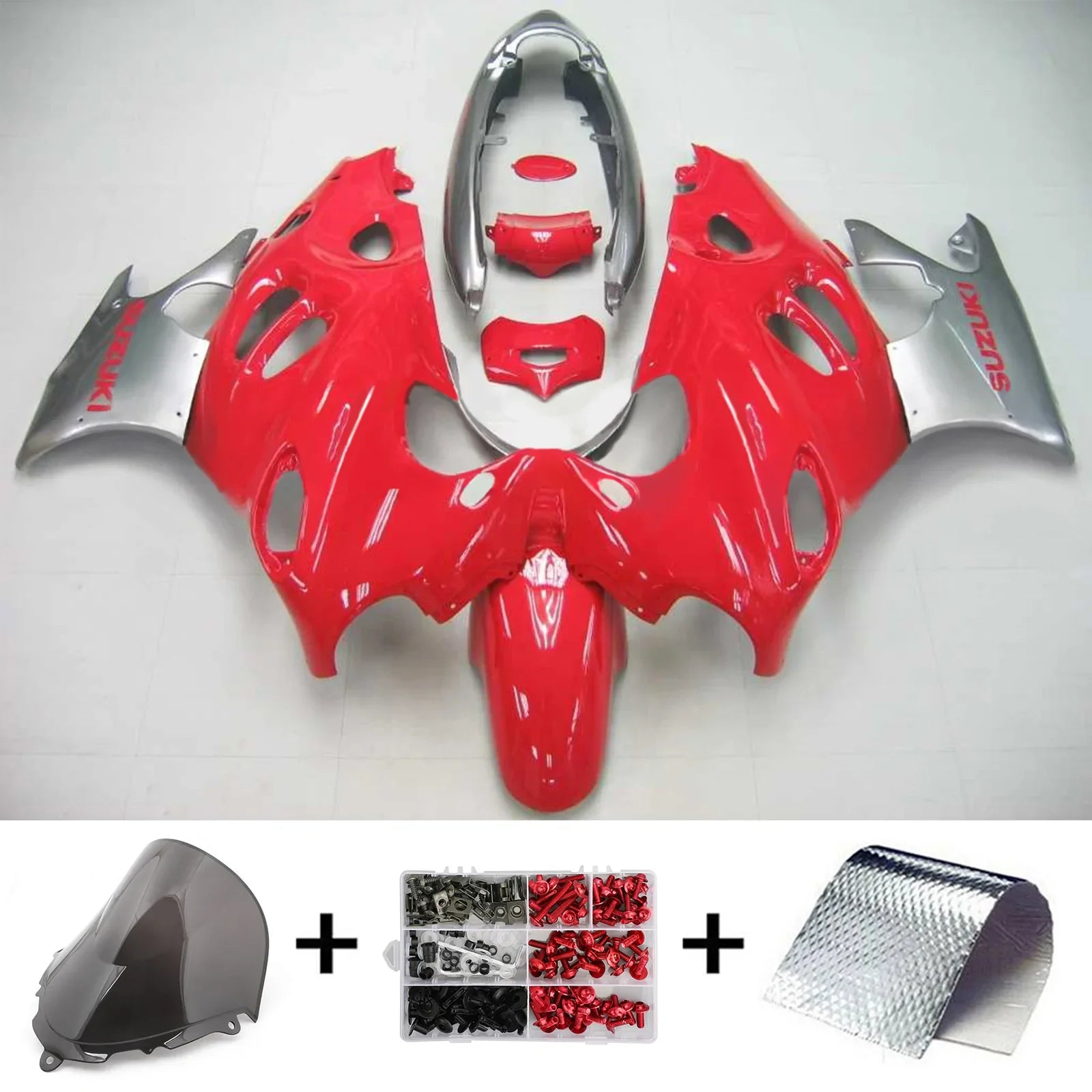 Kit de carénage Amotopart Suzuki Katana GSXF600 GSXF750 2005-2006