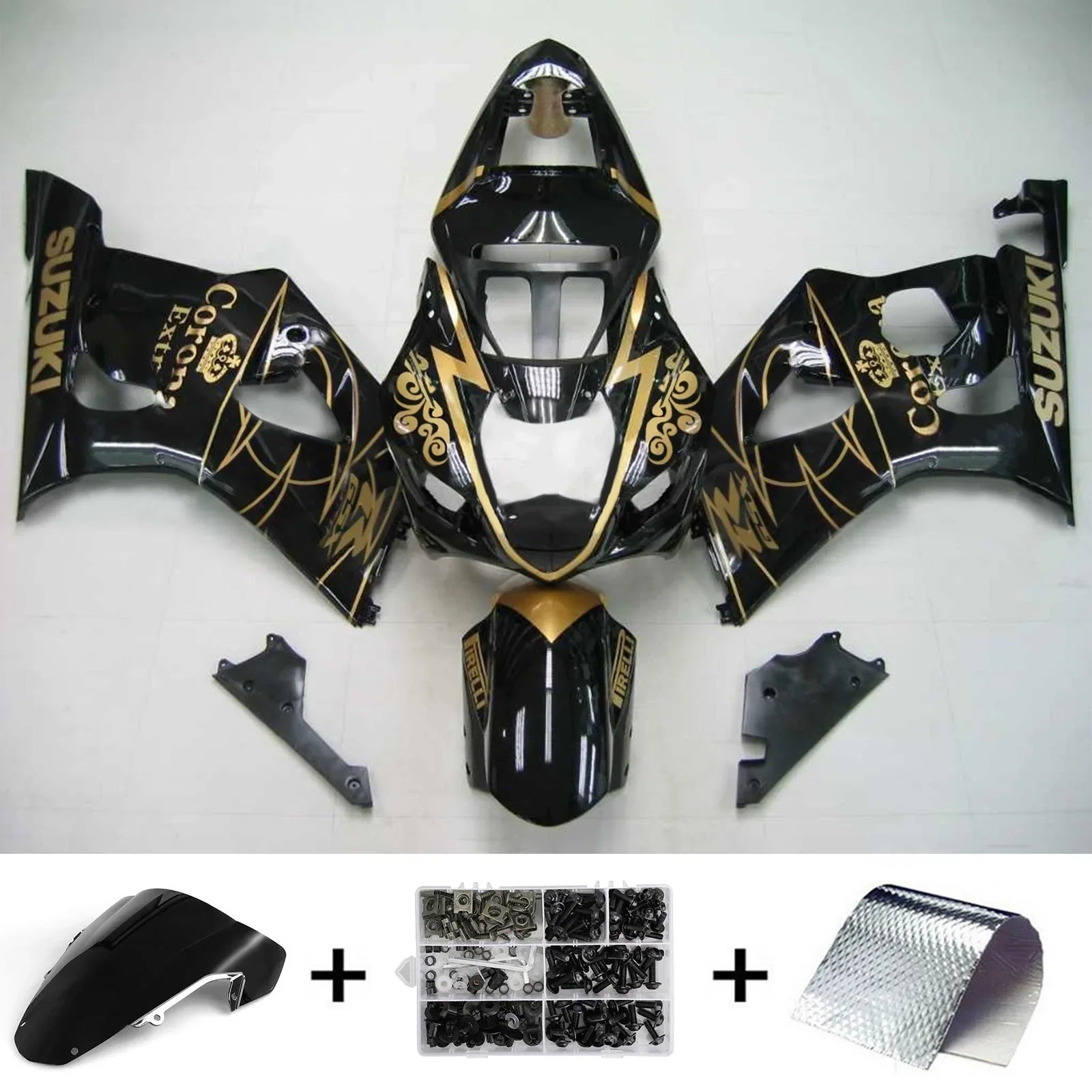 Amotopart Kit carenatura Suzuki GSXR1000 2003-2004 K3