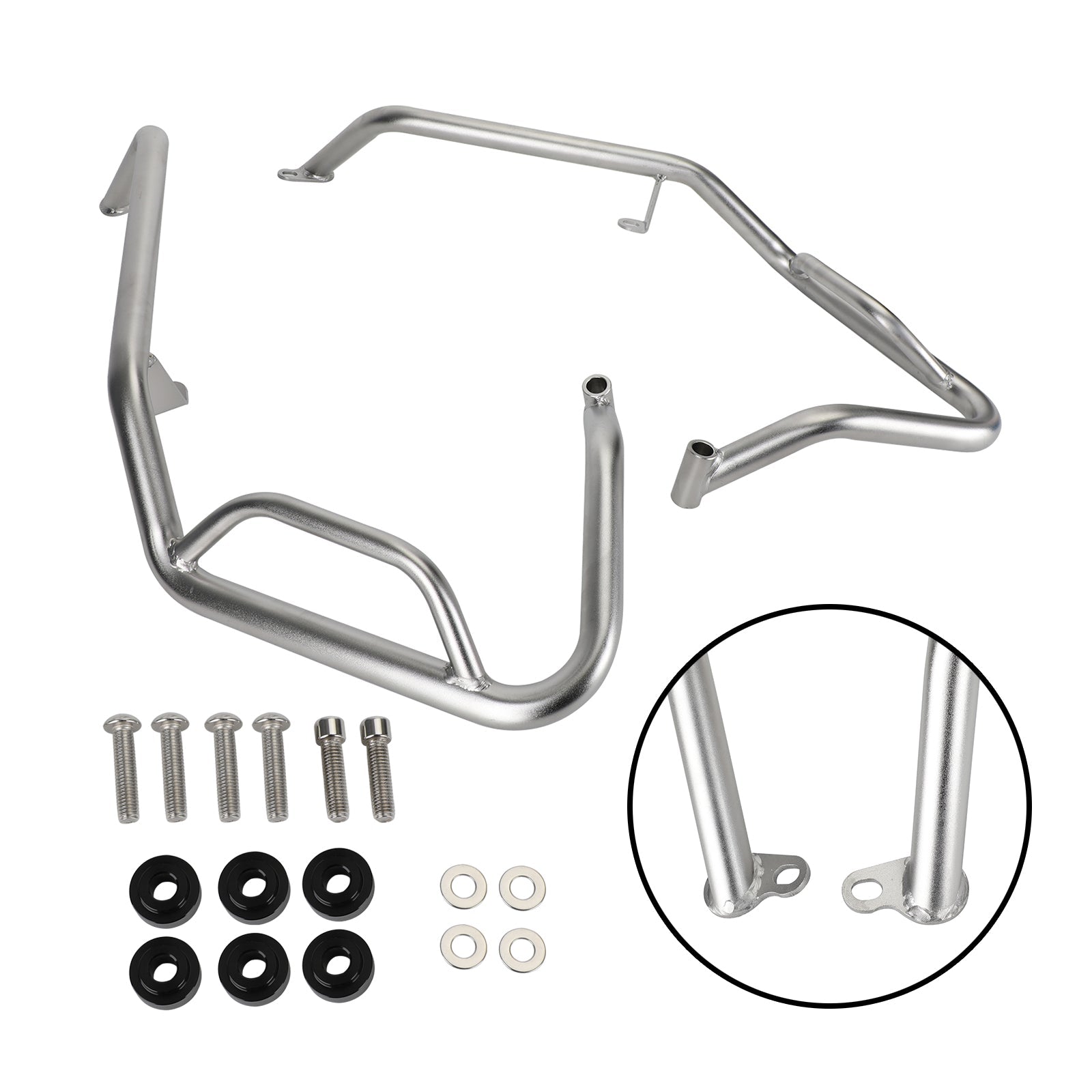 Crash Bar Inférieur Moteur Garde Cadre En Acier Argent Fit Pour Honda X-Adv X Adv 750 21 Générique