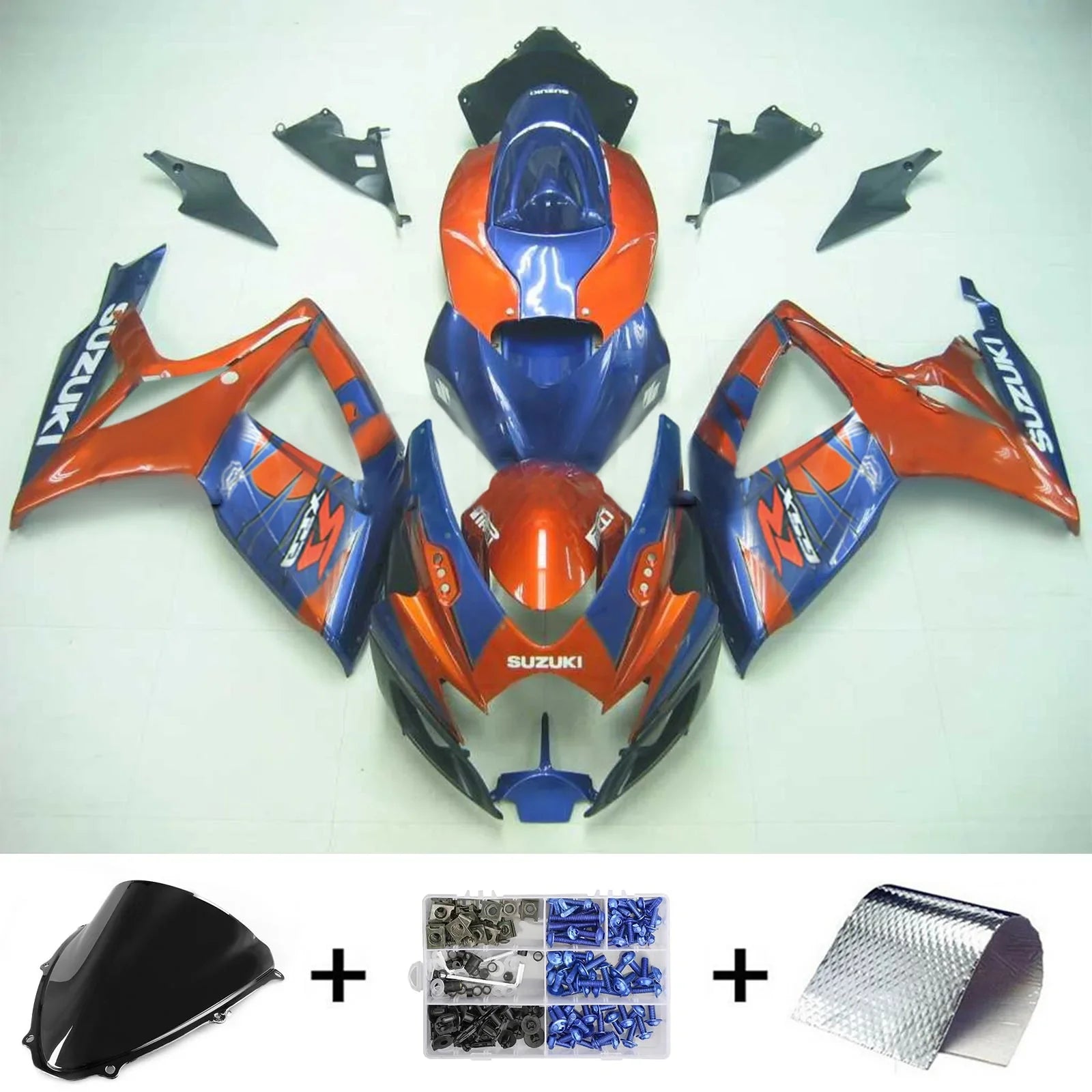 Kit de carénage Amotopart Suzuki GSXR 600/750 2006-2007