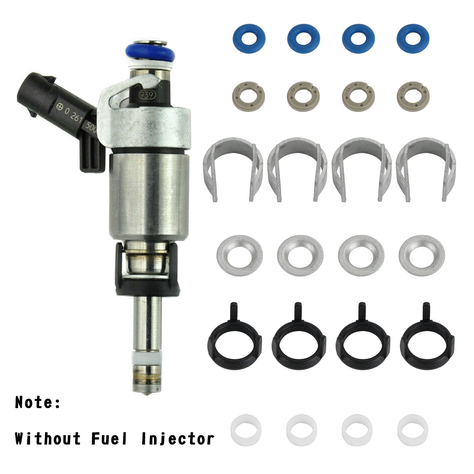 4 pièces injecteurs de carburant joints toriques Kits de réparation pour Audi A3 A4 A5 A7 VW Jetta GTI générique