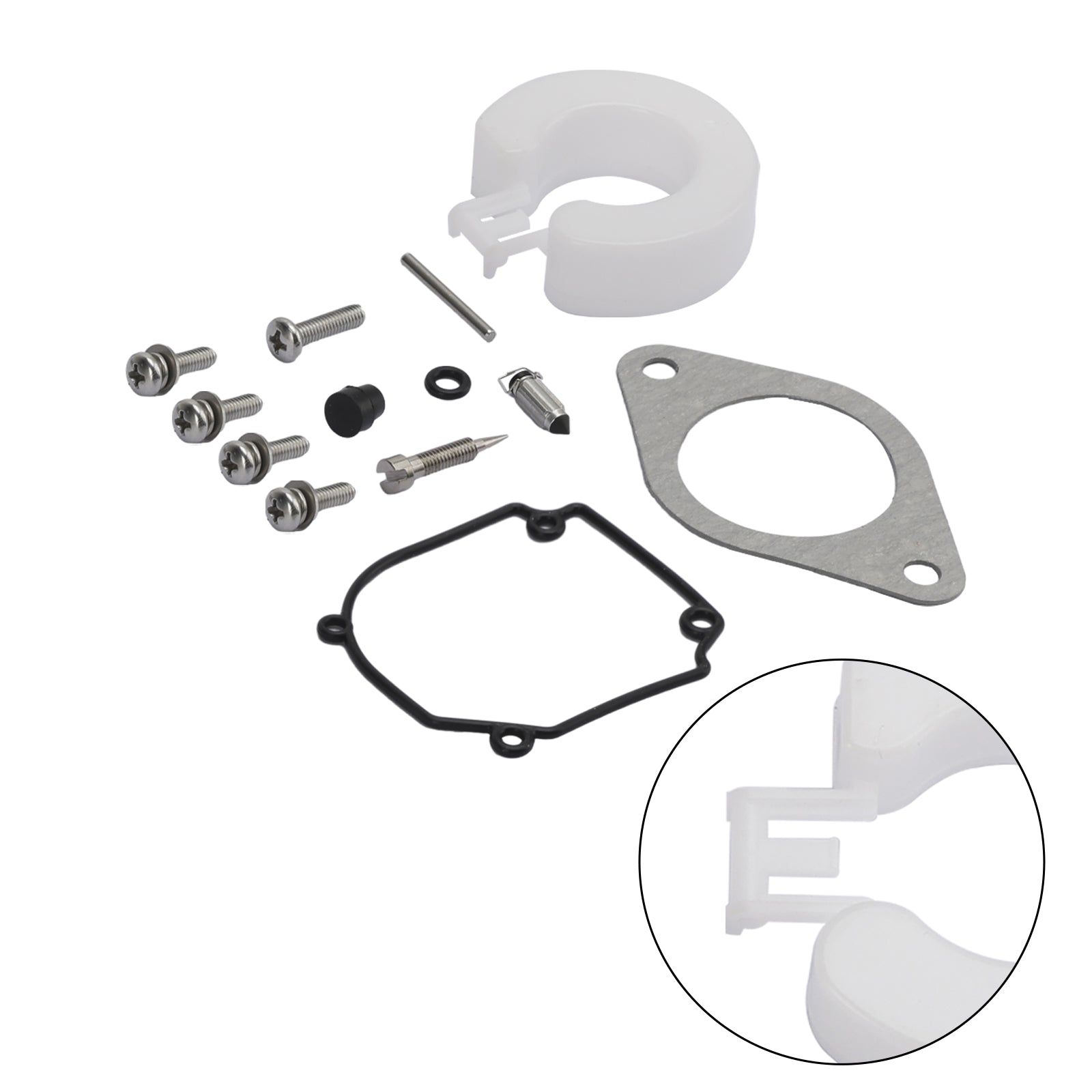 Kit de reconstrucción de carburador para Tohatsu Mercury-Mercruiser Nissan 25HP 30HP