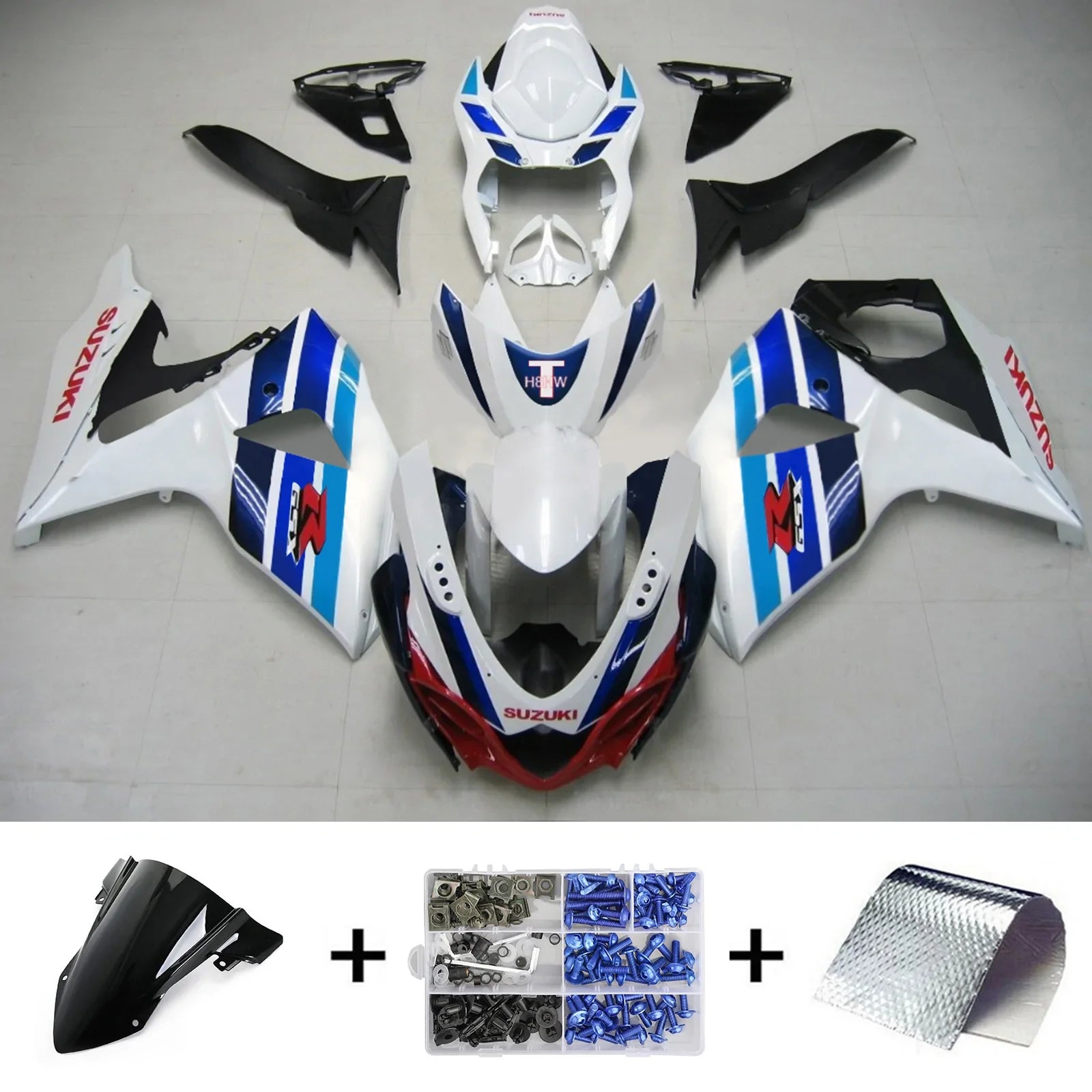 Amotopart Kit carenatura Suzuki GSXR1000 2009-2016