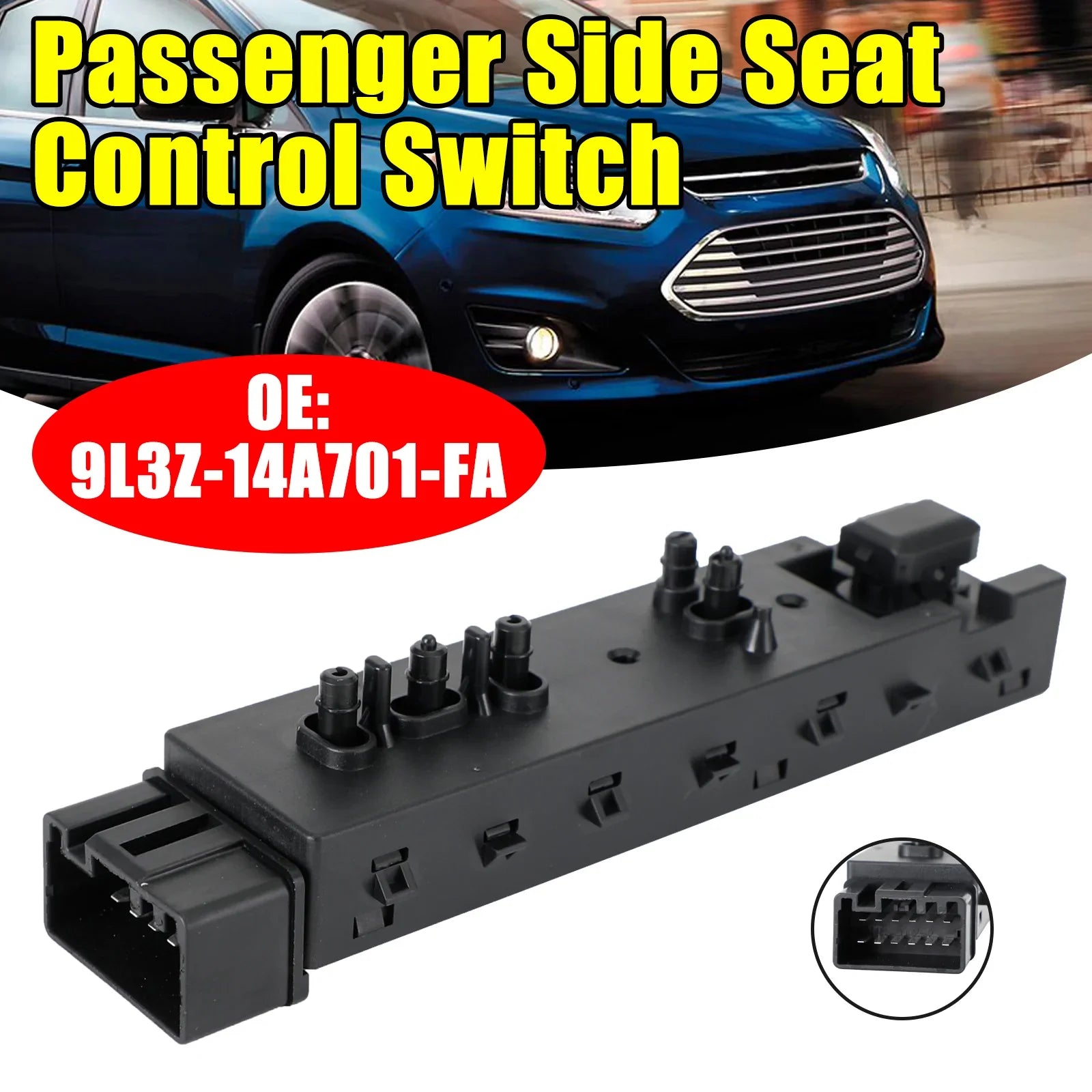 Ford Escape F150 F250 F350 9L3Z-14A701-FA Commutateur de commande de siège côté passager