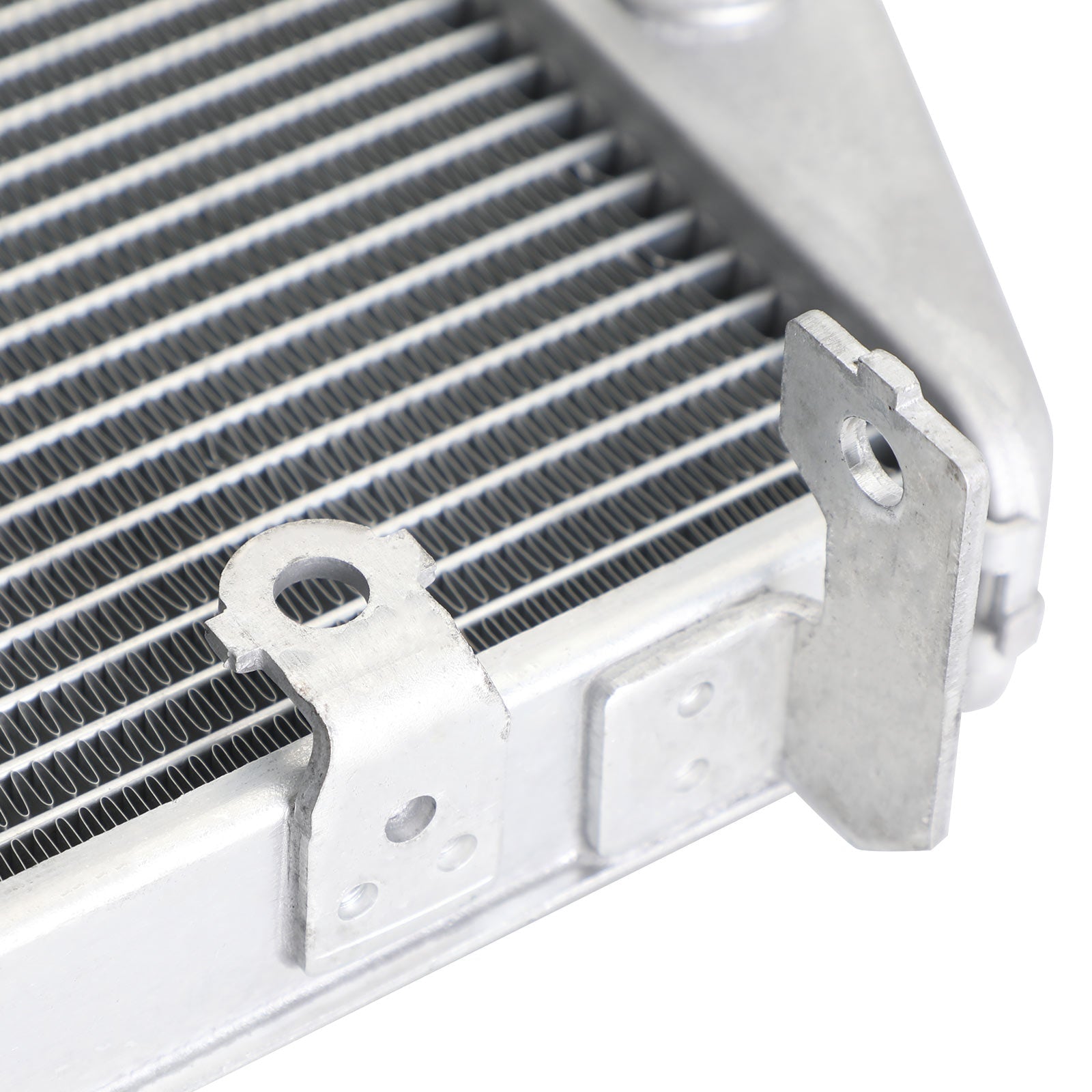 Radiatore radiatore argento per Yamaha YZF R3 YZF-R3 YZFR3 2015-2021 Generico