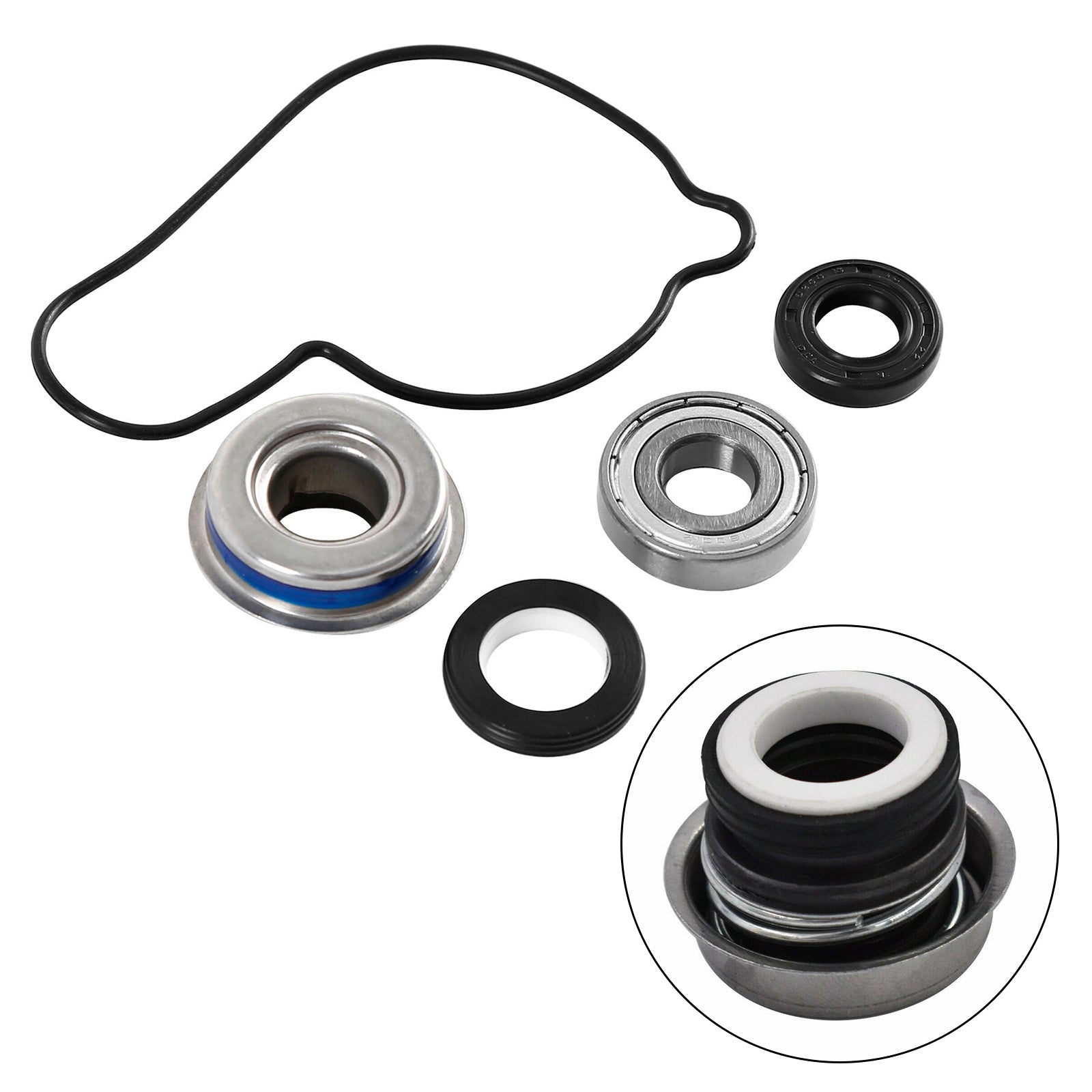 Kit de reparación de sello de bomba de agua para Honda Atv Trx450R Trx450Er Trx 450Er 2004-2013 Genérico