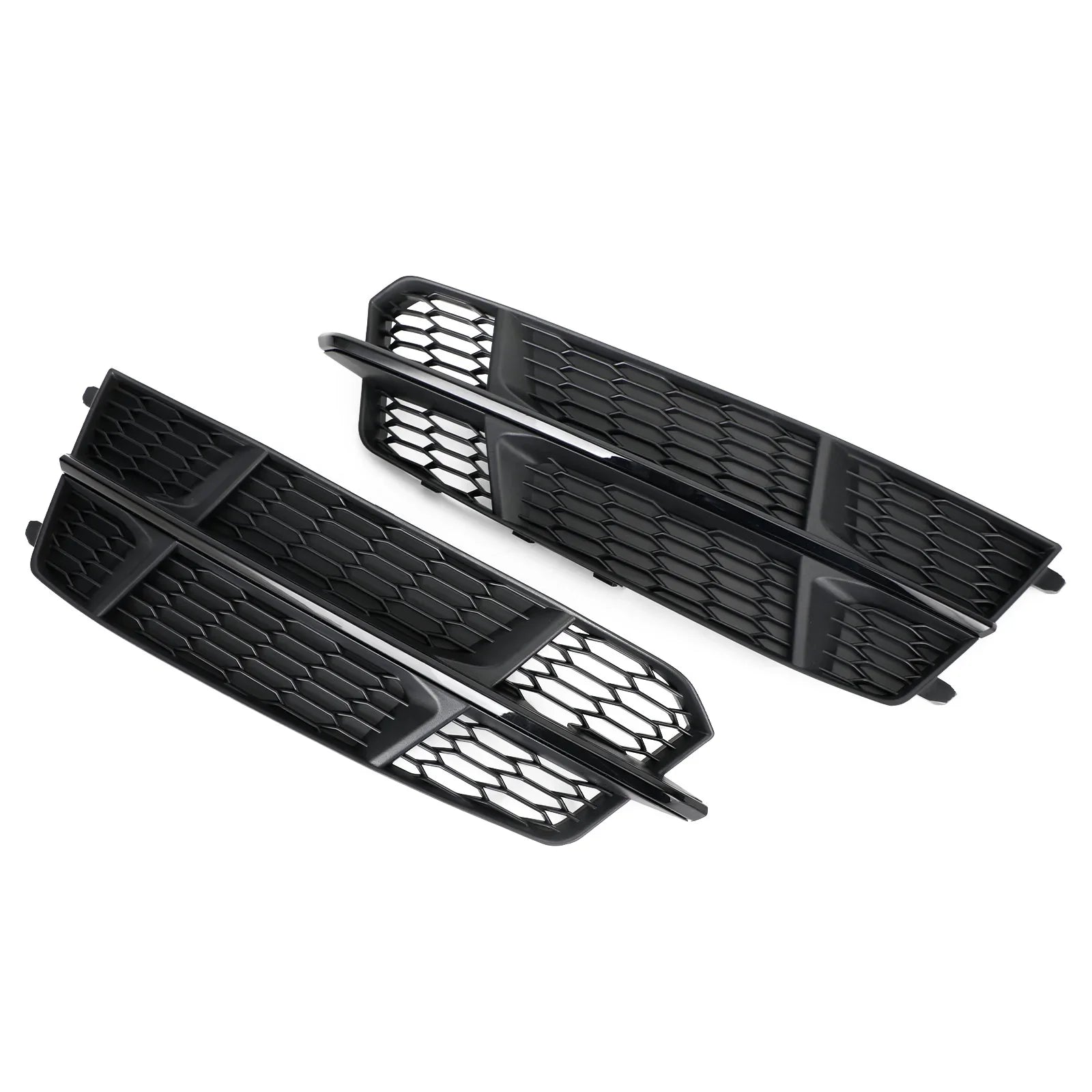 2016-2018 Audi A6 C7 S-Line Grille inférieure de pare-chocs avant Noir mat