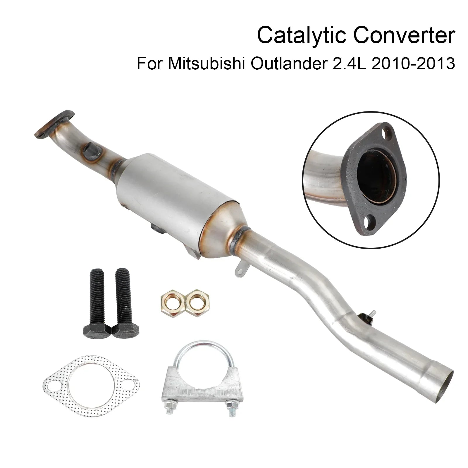 2010-2013 Mitsubishi Outlander 2.4L Convertisseur catalytique arrière 10H47095