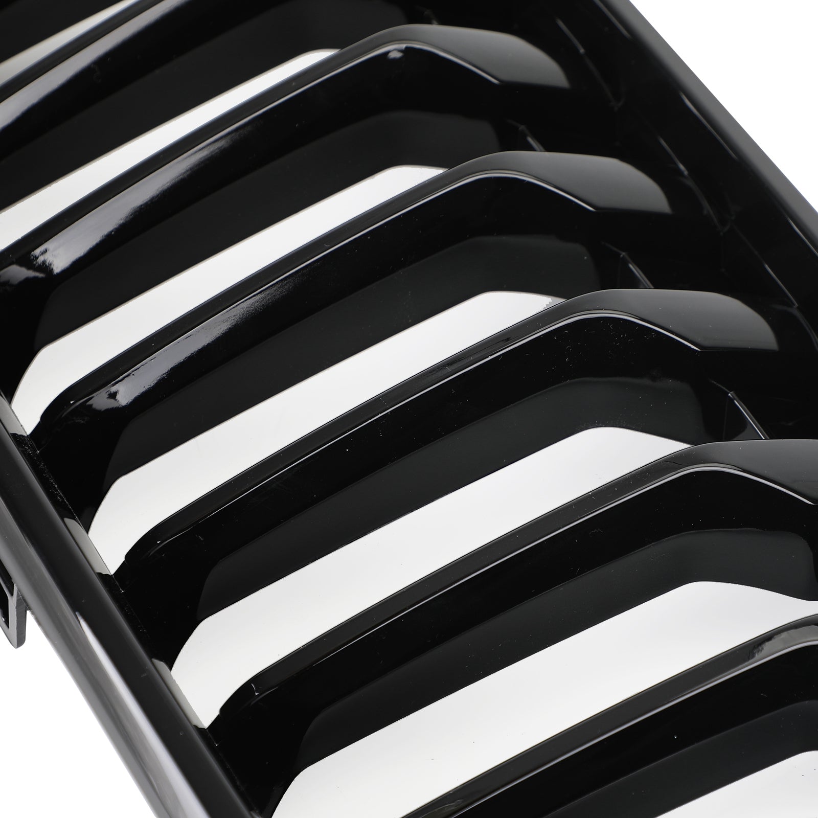 Parrilla de rejilla de riñón de parachoques delantero negro brillante para BMW X2 Series F39 2018-2021 genérico
