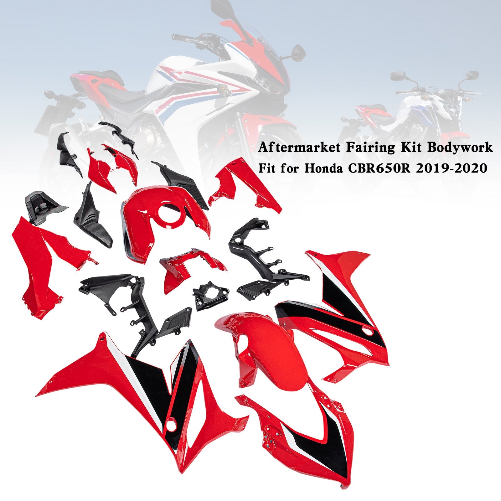 Moldeo por inyección de plástico ABS Honda CBR650R 2019-2020