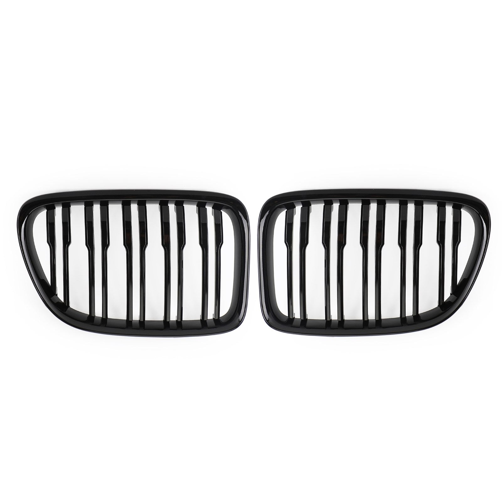 Grille de calandre pour capot avant à double lamelles noir brillant pour BMW X1 E84 2009-14 SUV générique