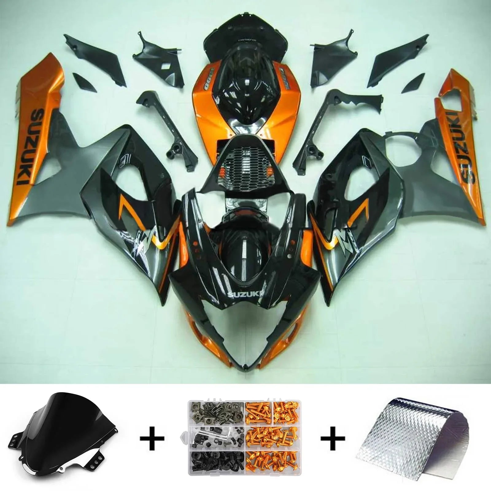 Kit de carénage Amotopart Suzuki GSXR1000 2005-2006