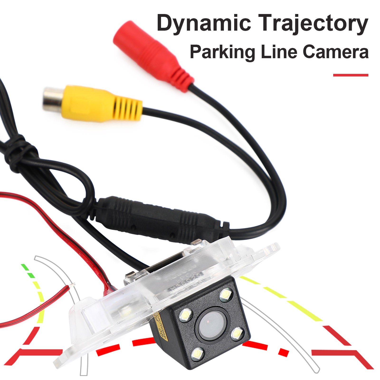 170D Wireless Dynamic Trajectory Track Car Videocamera vista posteriore per X1 X3 X5 X6 M3