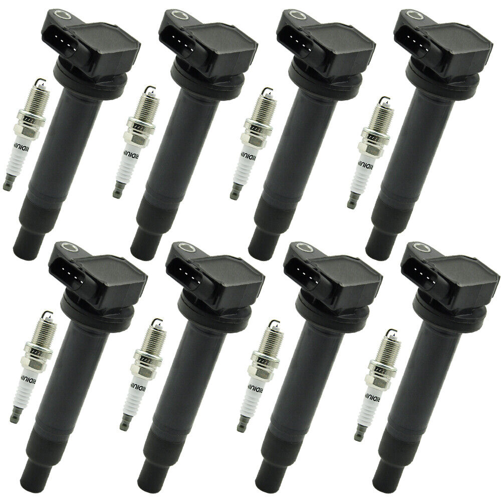 Lexus LX570 2008-2009 5.7L 8PCS Bobine D'allumage + Bougie UF230 C1173 DQ50142