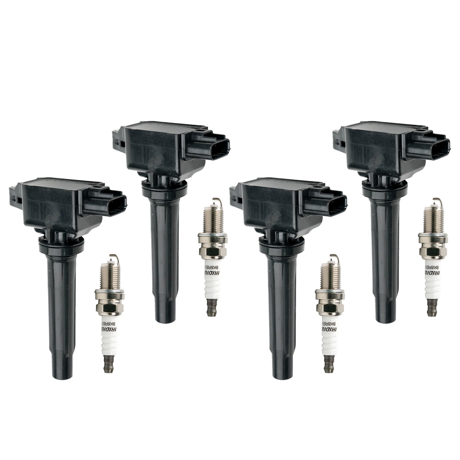 2013-2018 Mazda CX-5 2,0L L4 4x vžigalne tuljave + UF656 FedEx Express Igtion Candles