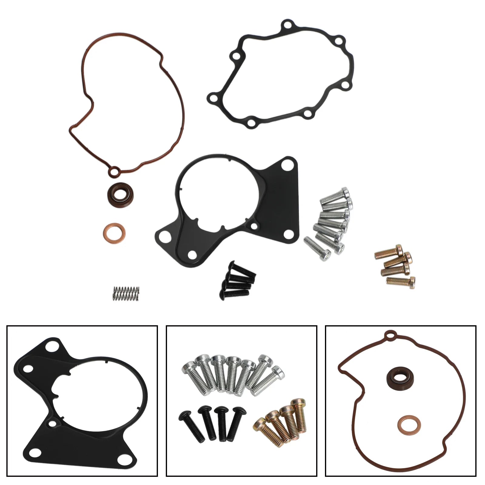 Kit d'outils de réparation de pompe à carburant sous vide Tandem joints d'étanchéité pour VW 2.5 TDI 070145209F générique