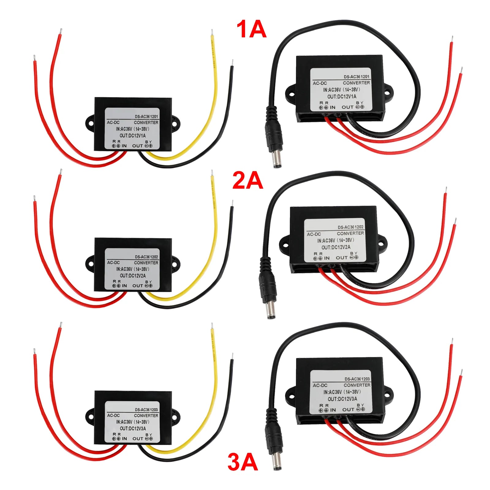 Convertisseur AC-DC étanche AC 36V Abaisseur au module d'alimentation DC12V