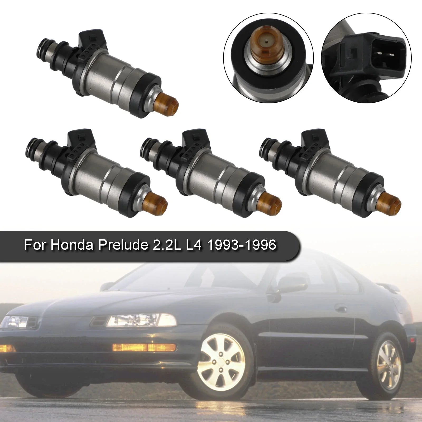 1993-1996 Injecteurs de carburant Honda Prelude 2.2L VTEC 4PCS 06164-P0F-000