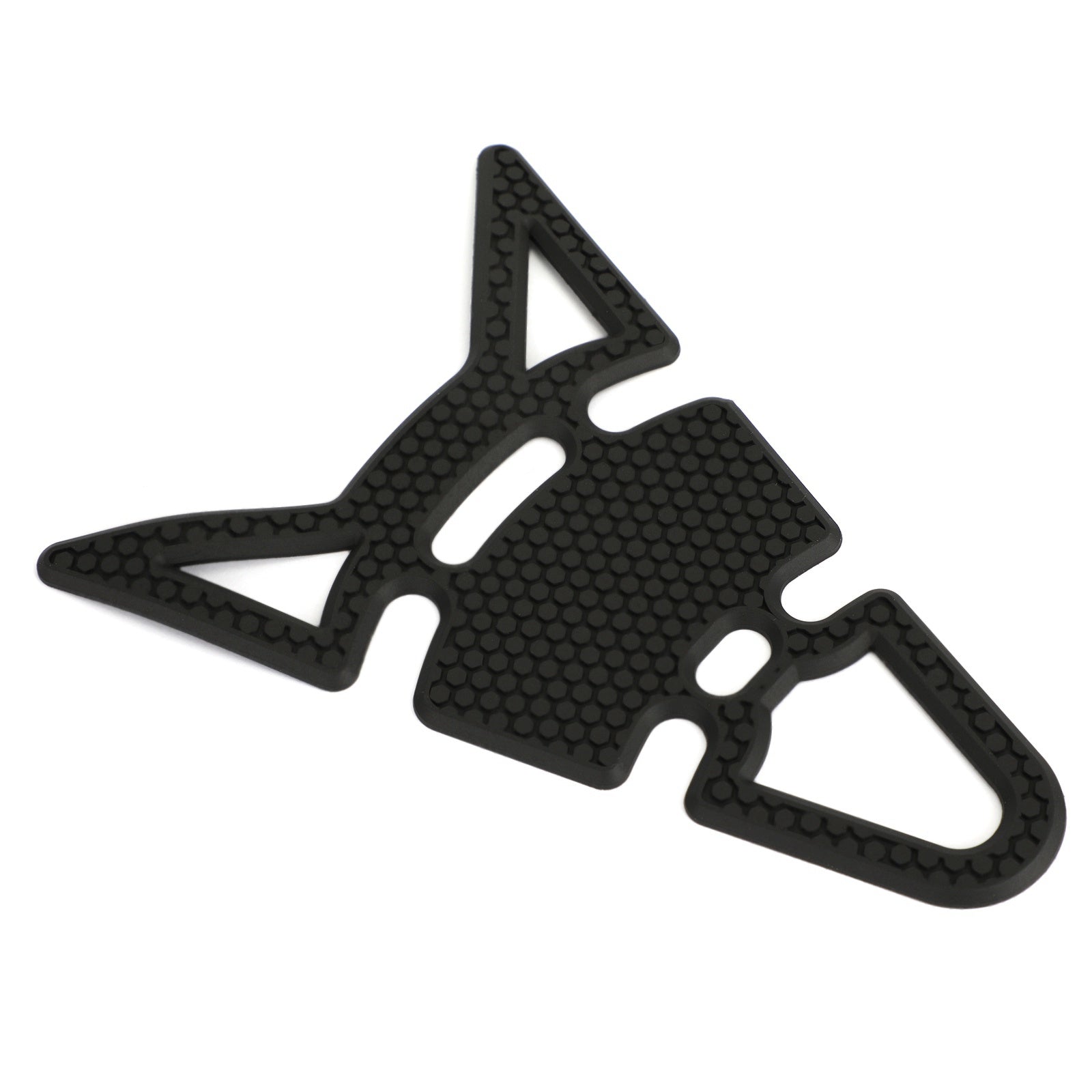 Protector de tanque de motocicleta de goma 3D "Orejas de gato" Adhesivo para la columna vertebral de la motocicleta Aspecto genérico
