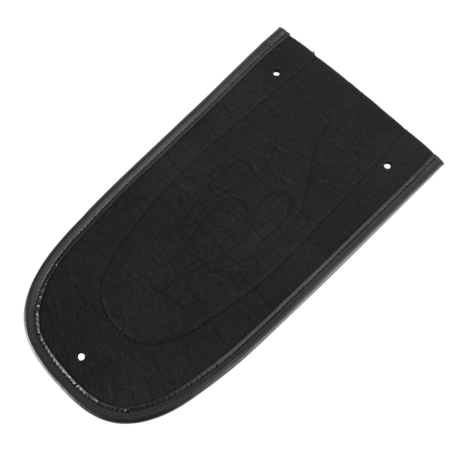 Flamme point cuir PU garde-boue arrière bavette siège Solo pour Touring Electra Road Glide générique