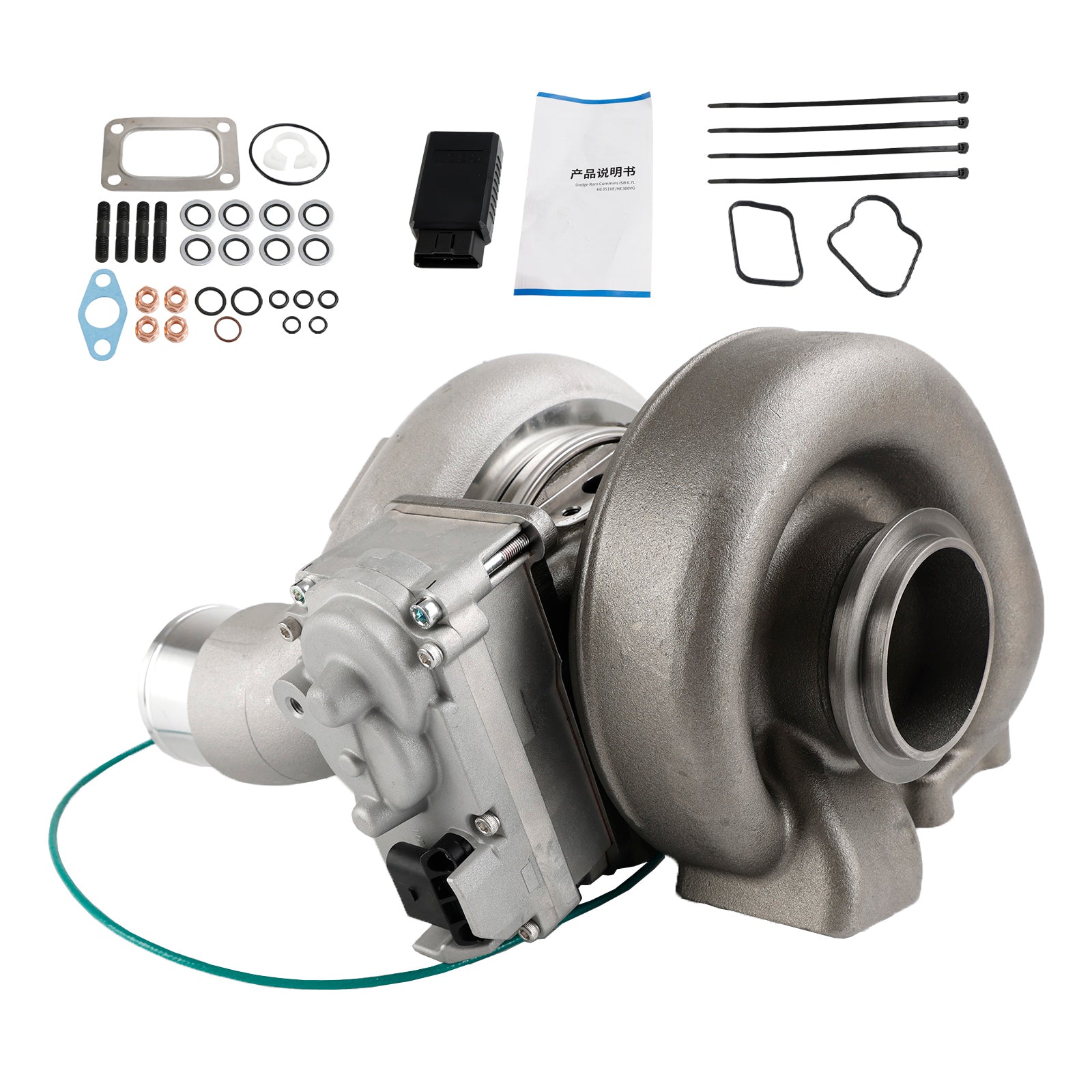 Turbocompresseur turbo 3799840H 5326055, pour Dodge Ram Cummins 6,7l 2013-2018 Holset
