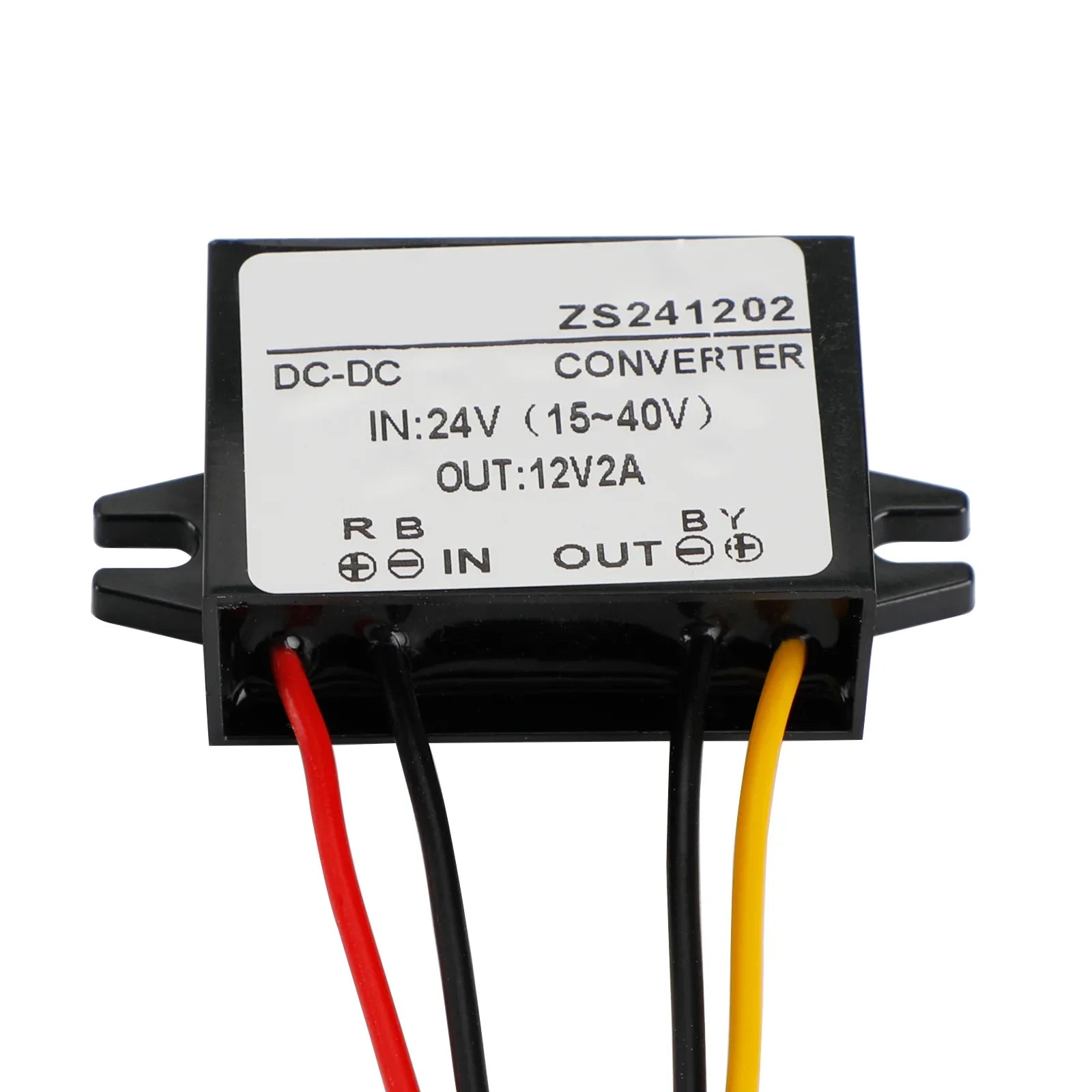 Convertisseur DC-DC étanche 24V abaisseur au module d'alimentation de voiture 12V