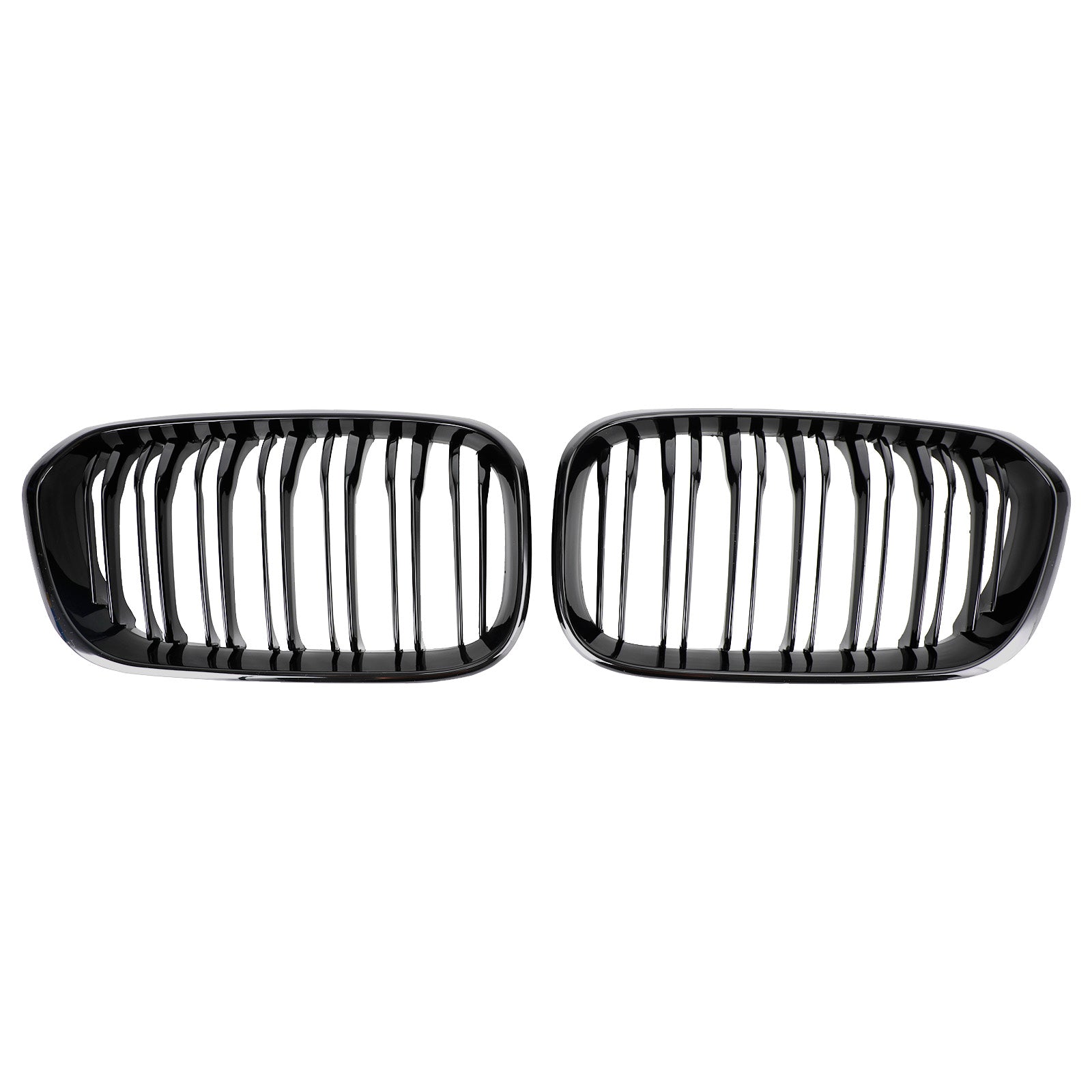 Grille de calandre Double Rein Avant BMW Série 1 F20 F21 2015-2017 Noir Brillant